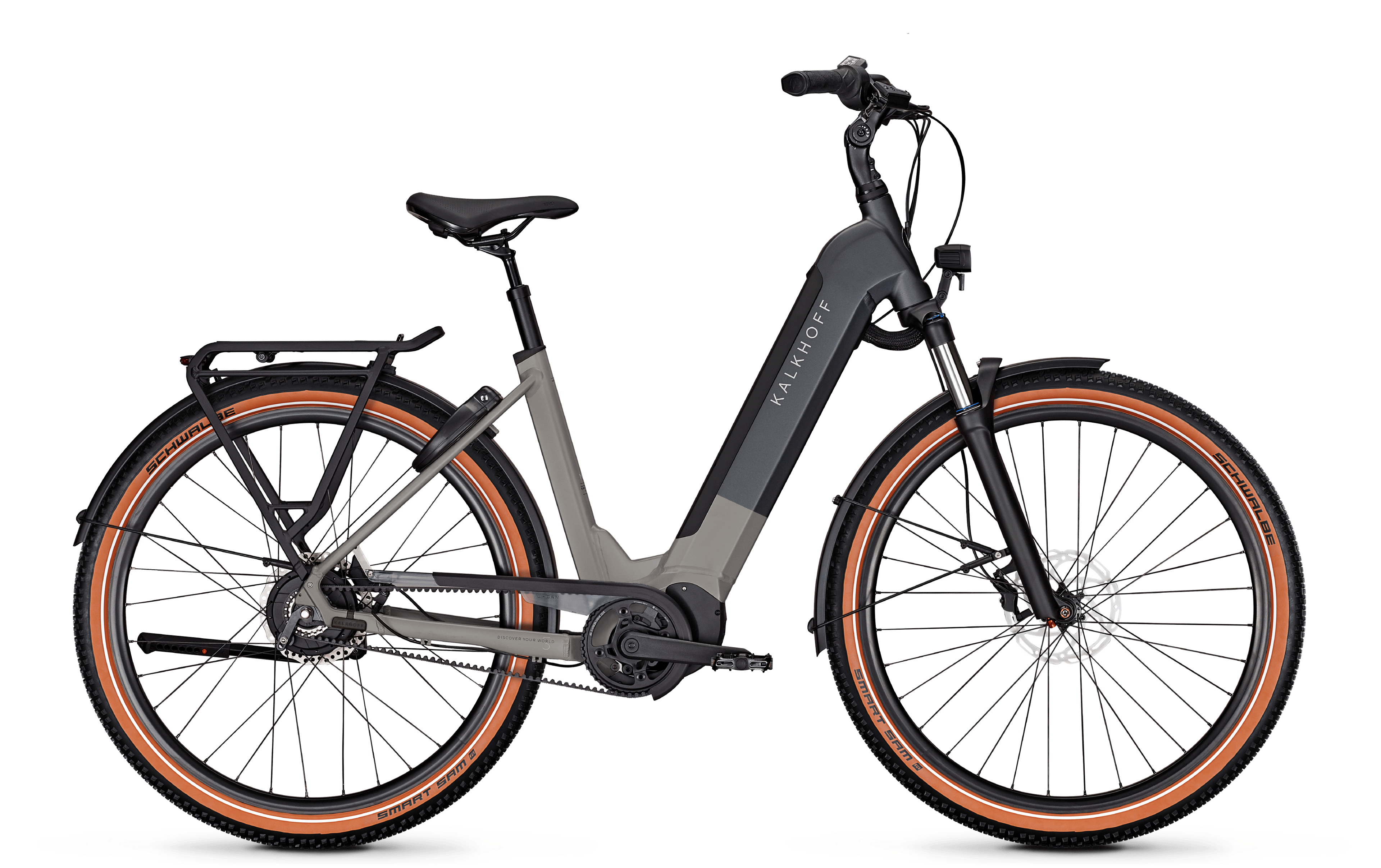 Kalkhoff Entice 5 ELTD E-Citybikes (grau) 1