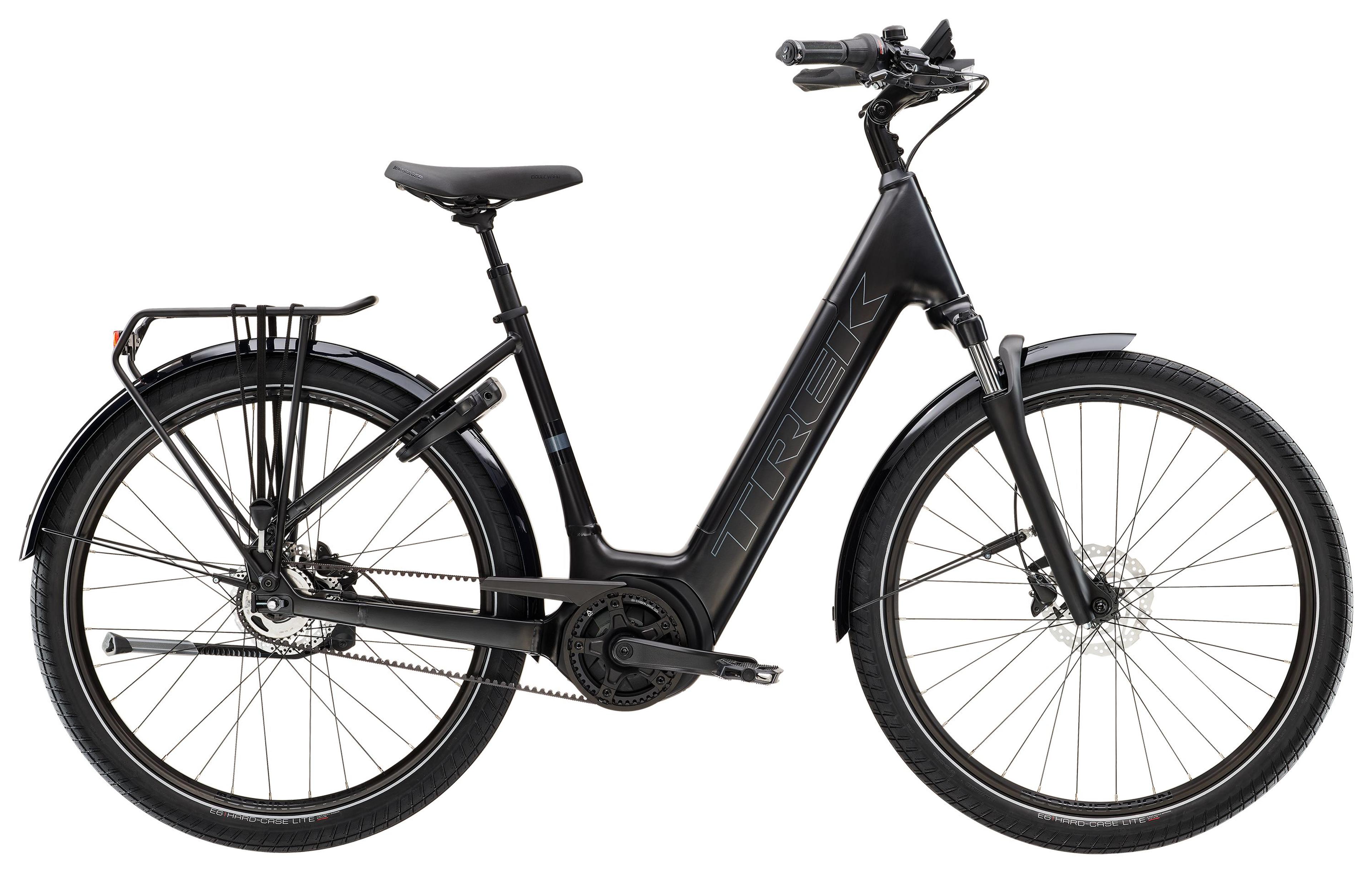 Trek District+ 4 E-Citybikes (schwarz) 1