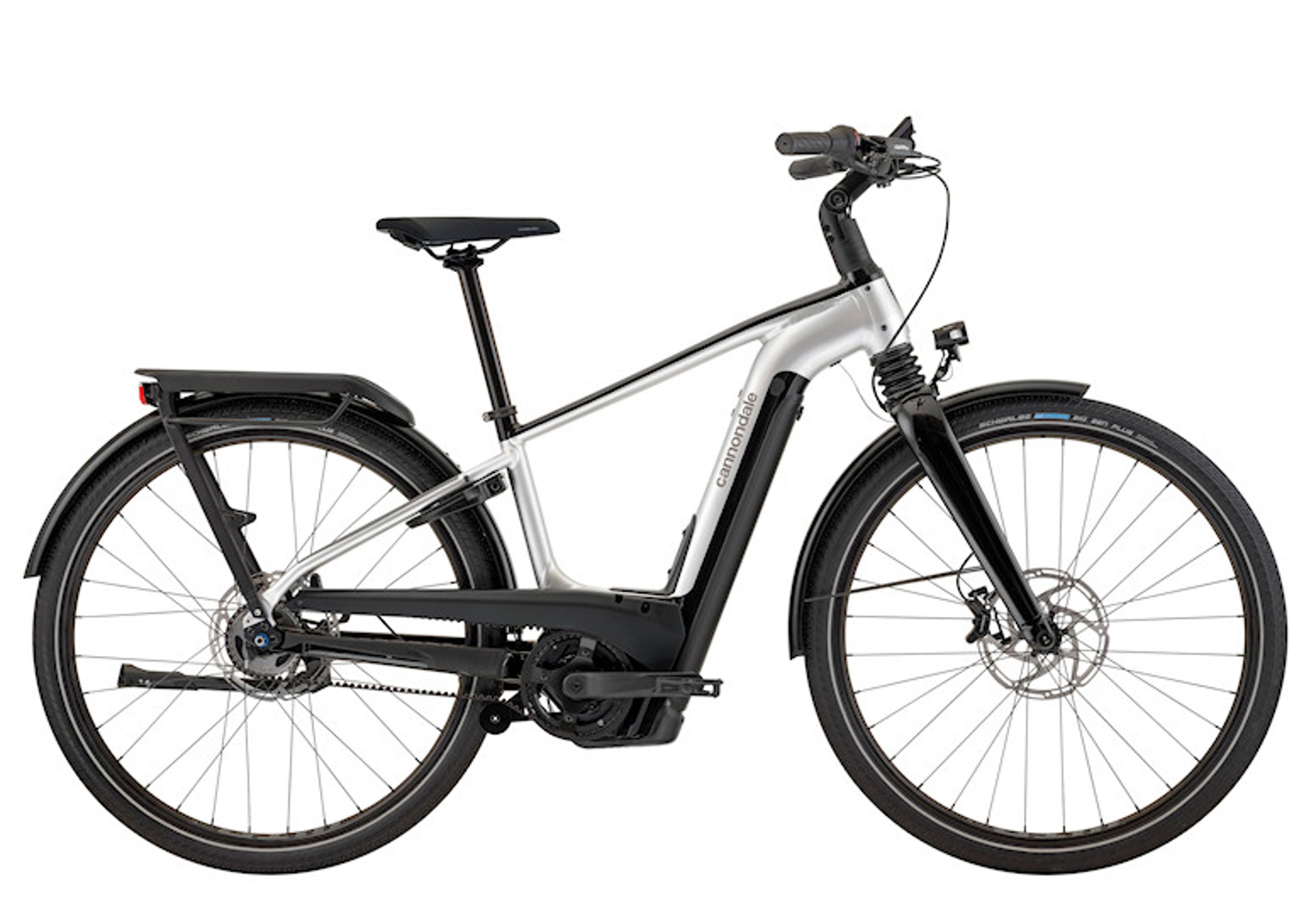 Cannondale Mavaro Neo 2 E-Citybikes (silber) 1