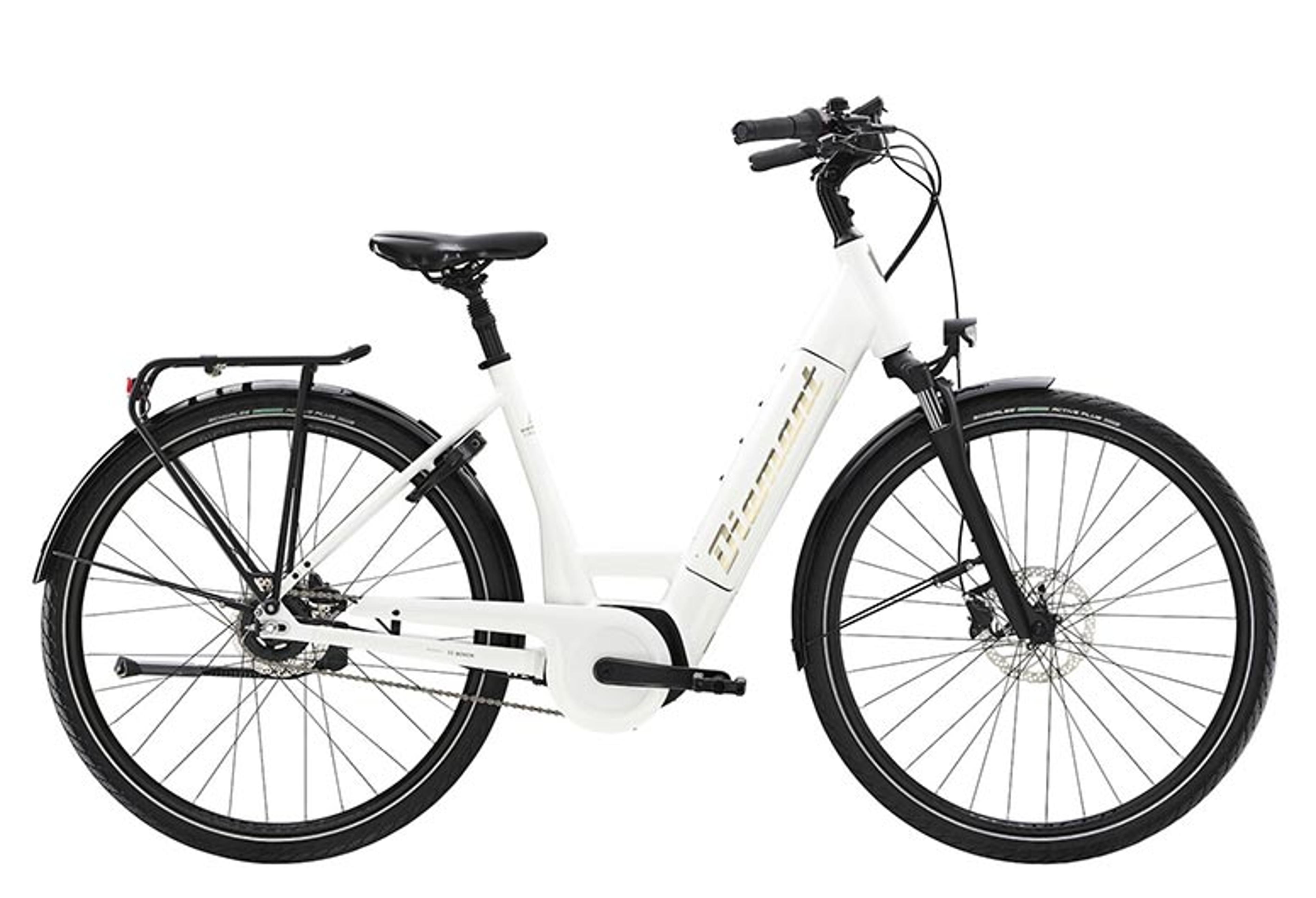 Diamant Beryll Deluxe+ Rücktritt E-Citybike (weiss) 1