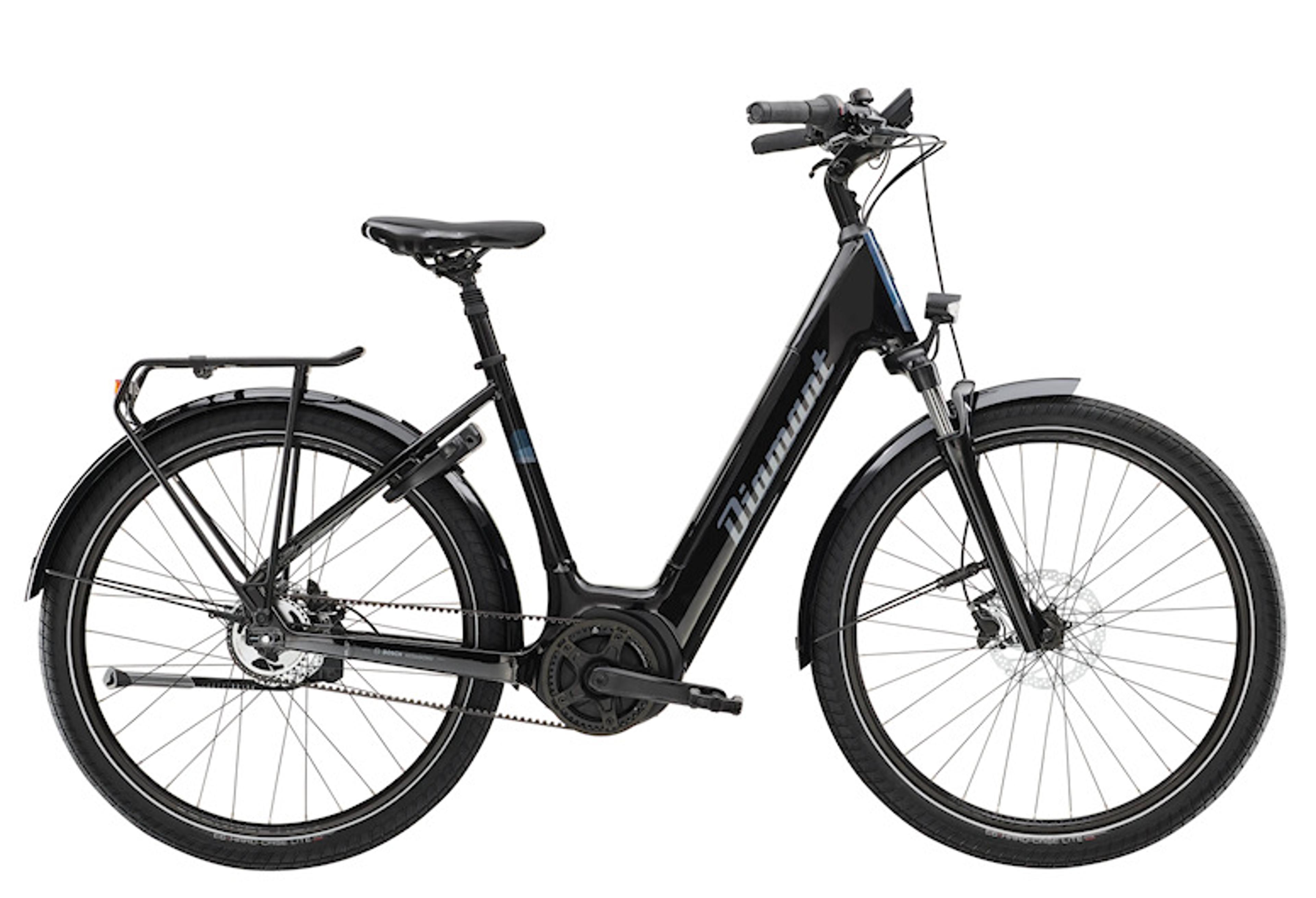 Diamant Beryll Esprit Freilauf E-Citybike (schwarz) 1