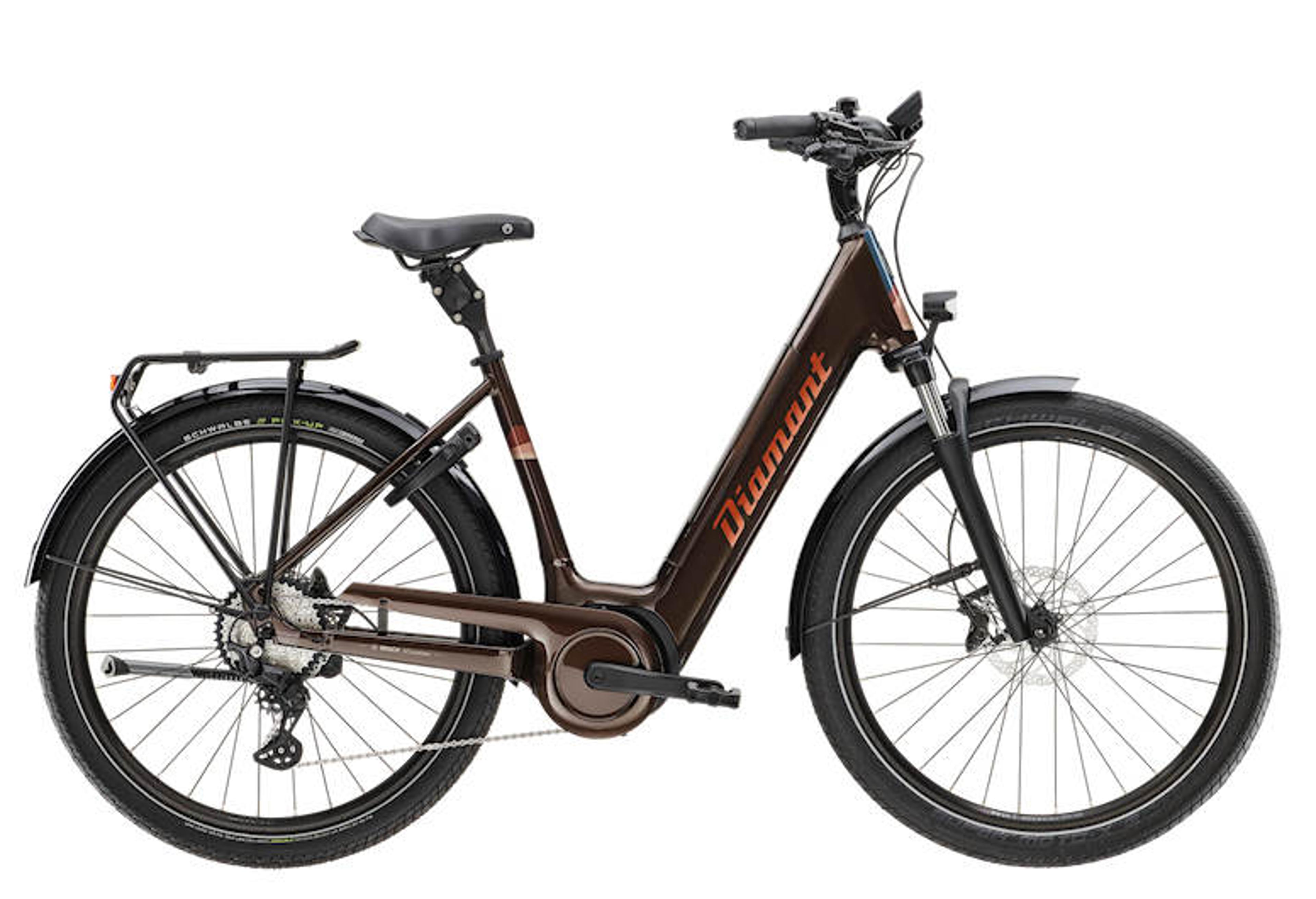 Diamant Mandara 160 Gen 3, 545Wh E-Trekkingbike (braun) 1