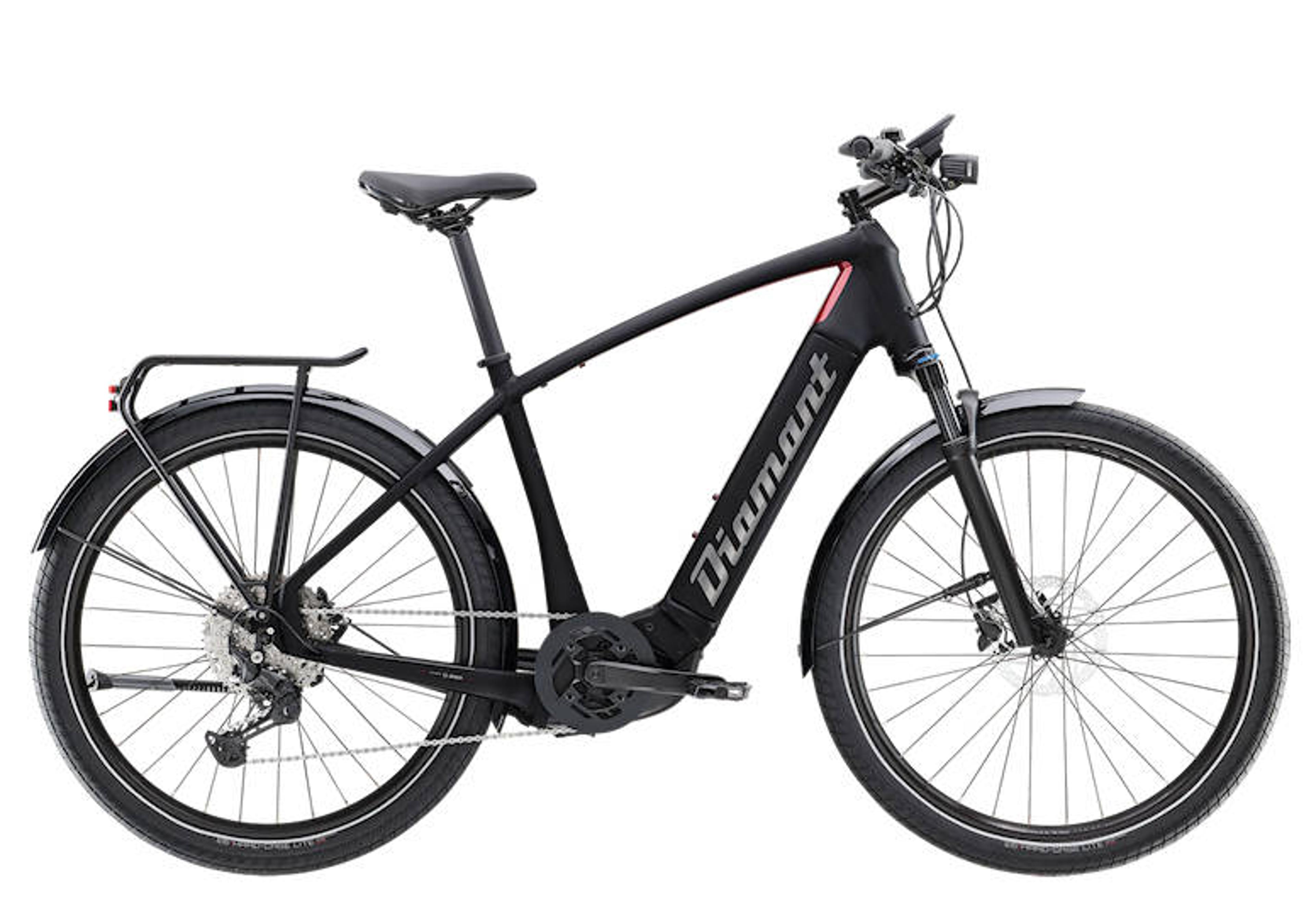 Diamant Zouma E-Trekkingbike (schwarz) 1