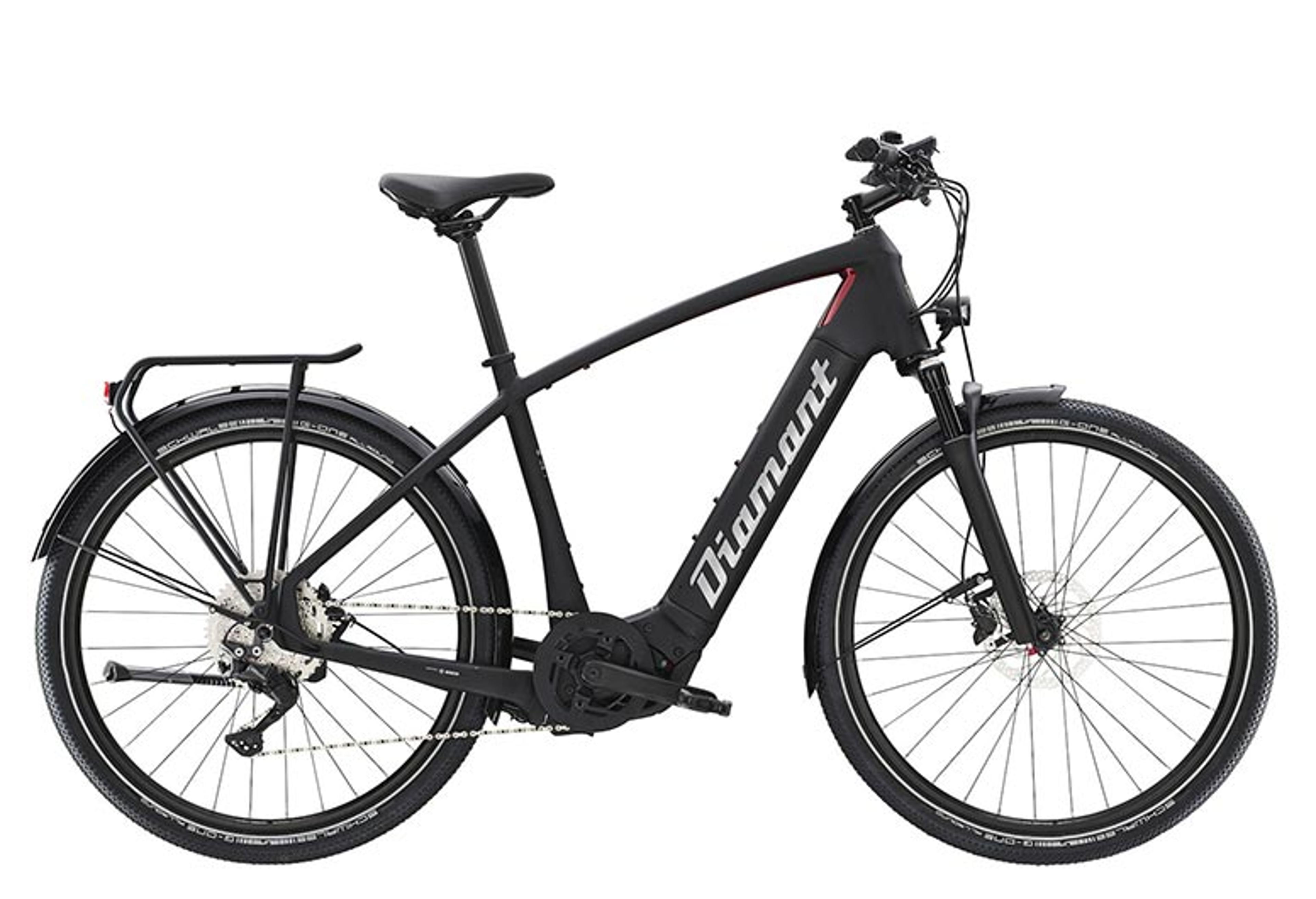 Diamant Zouma Deluxe+ E-Trekkingbike (schwarz) 1
