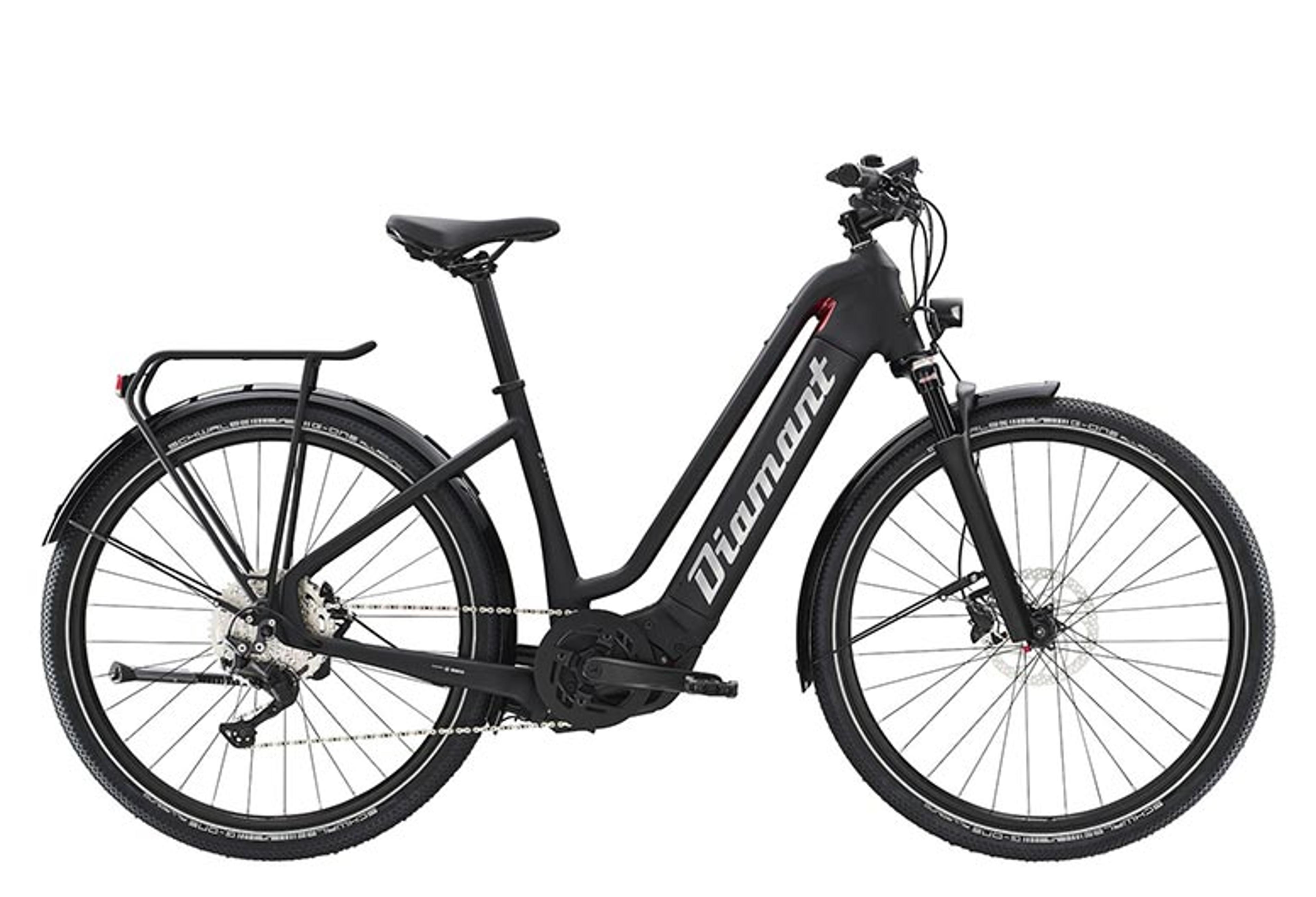Diamant Zouma Deluxe+ E-Trekkingbike (schwarz) 1