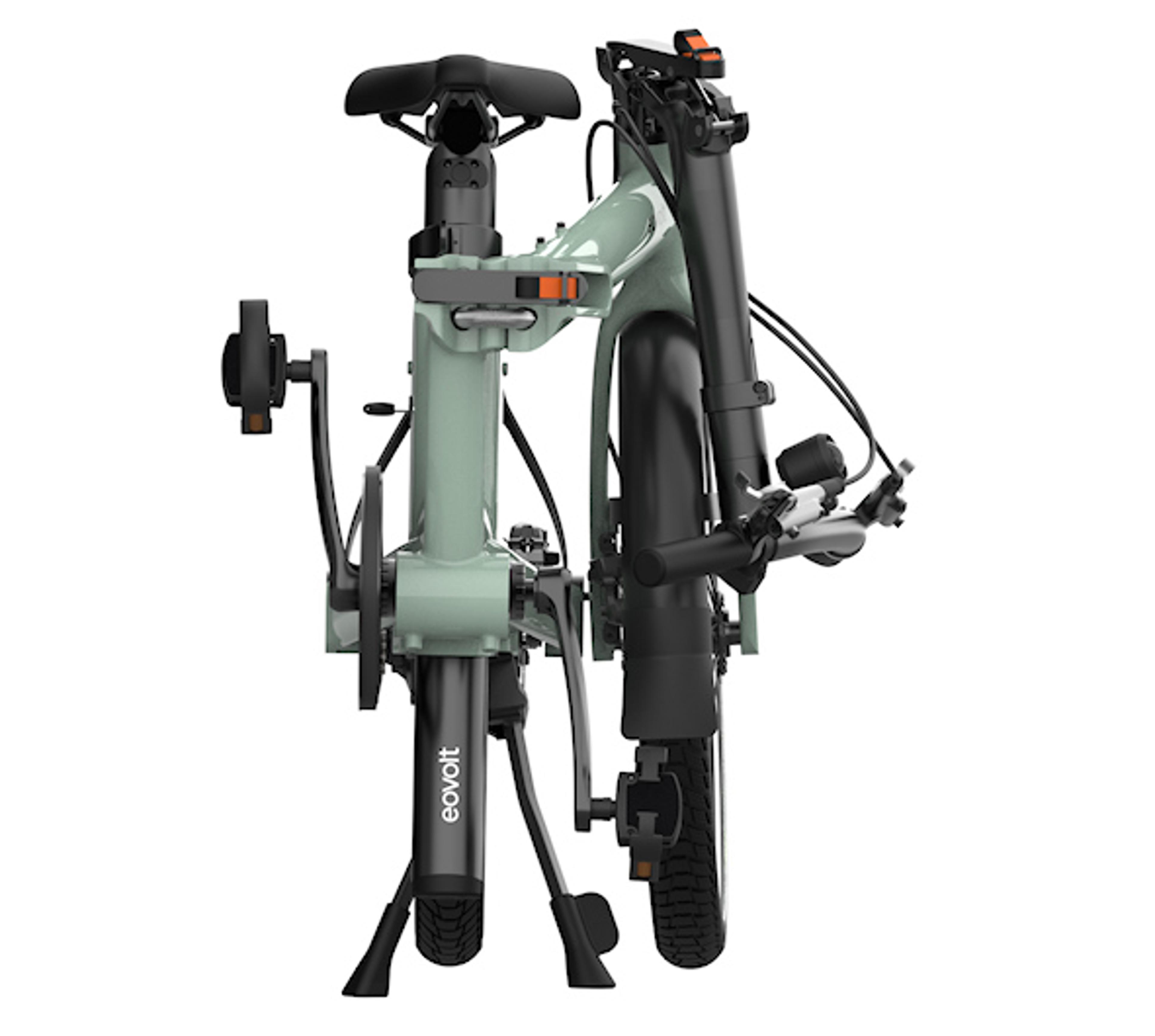 Eovolt Afternoon PRO E-Kompaktrad (grün) 9