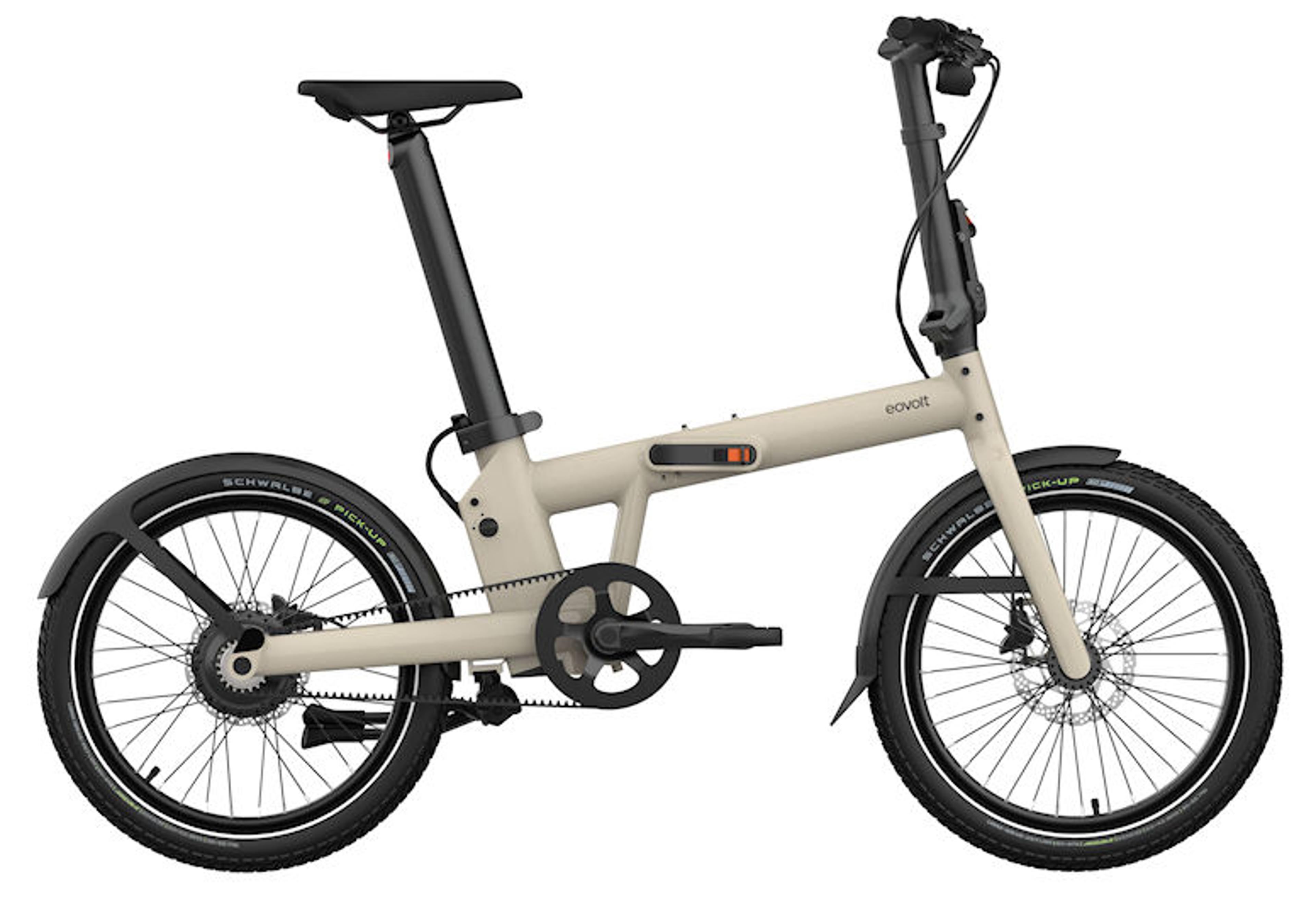 Eovolt Afternoon PRO E-Kompaktrad (beige) 1