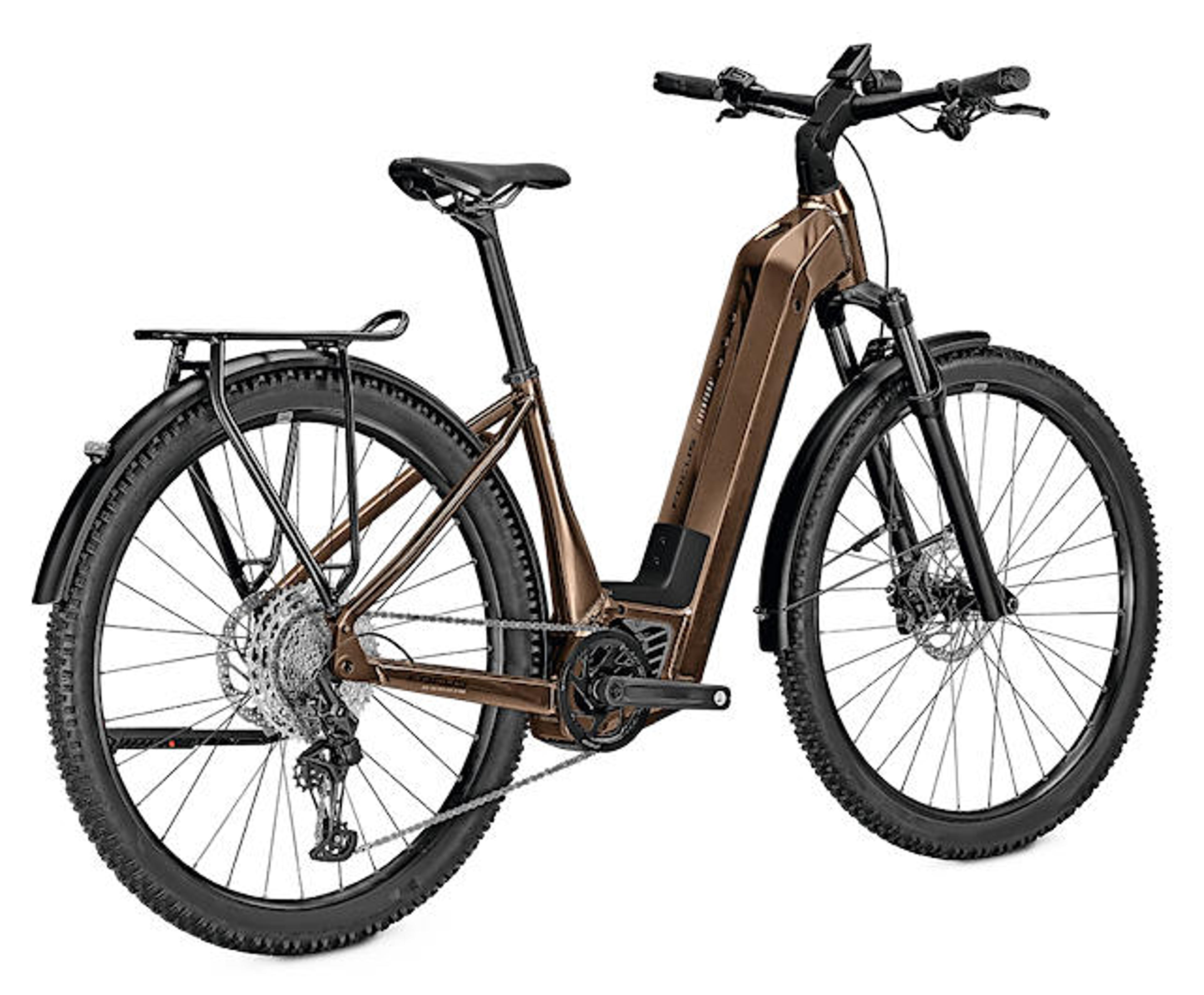 FOCUS Aventura² 6.8 E-Trekkingbike (braun) 2