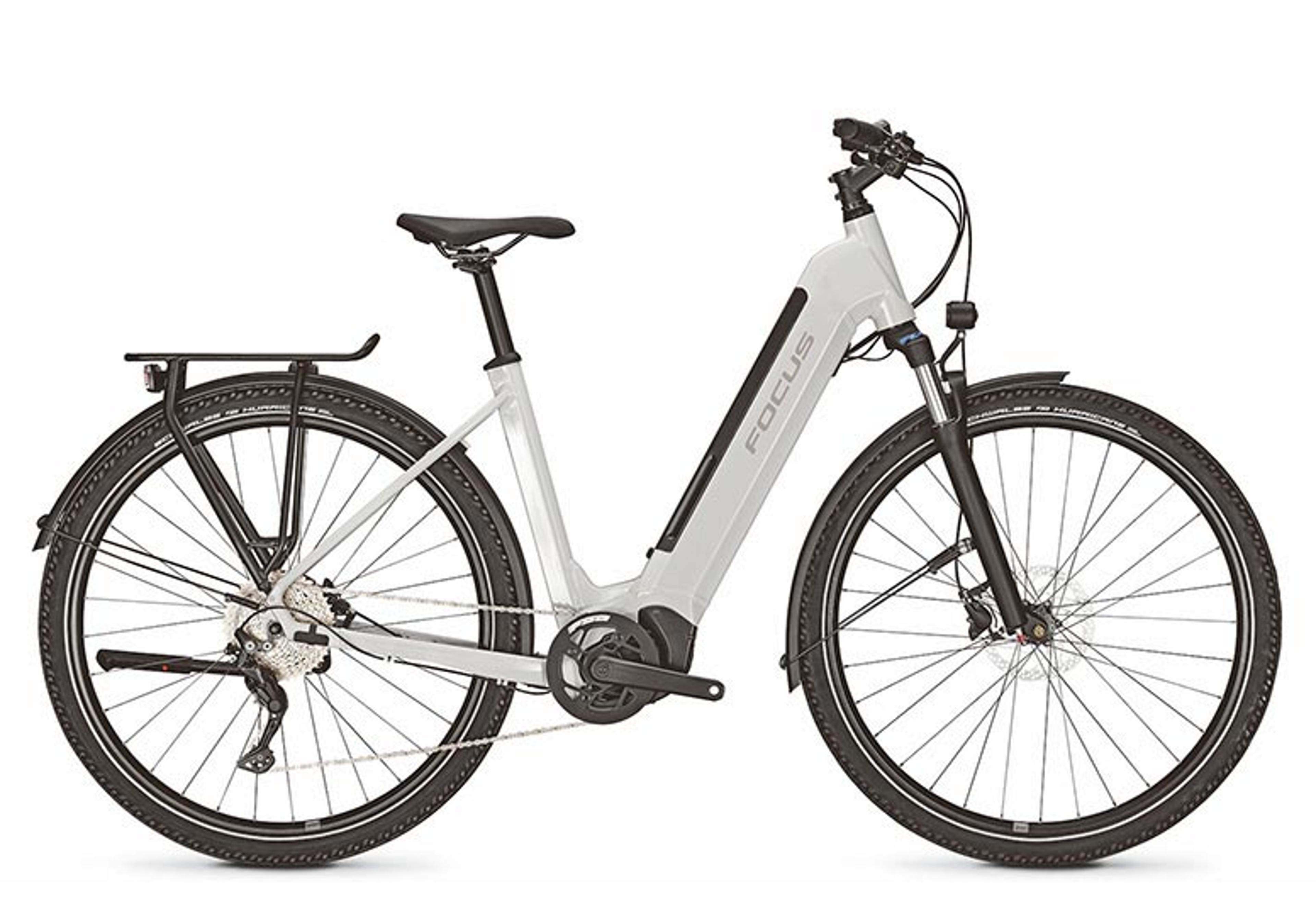 FOCUS Planet² 6.9 E-Trekkingbike (grau) 1