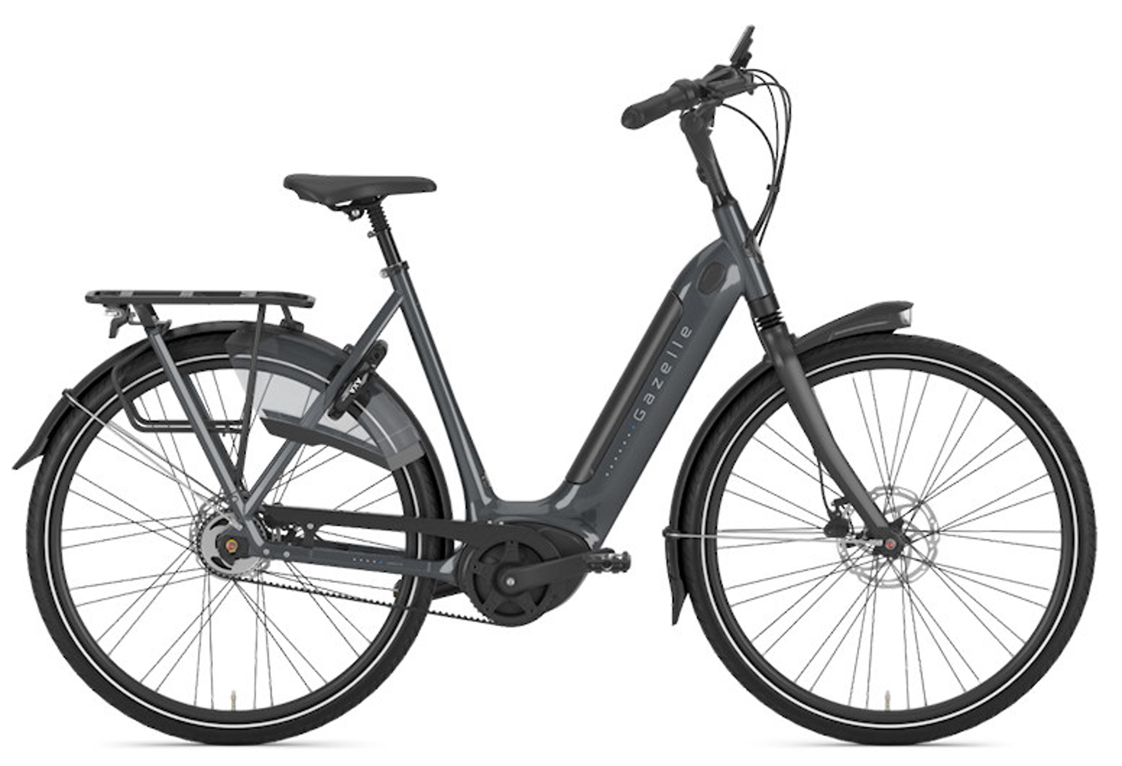 Gazelle Arroyo C5 HMB Elite E-Citybike (grau) 1
