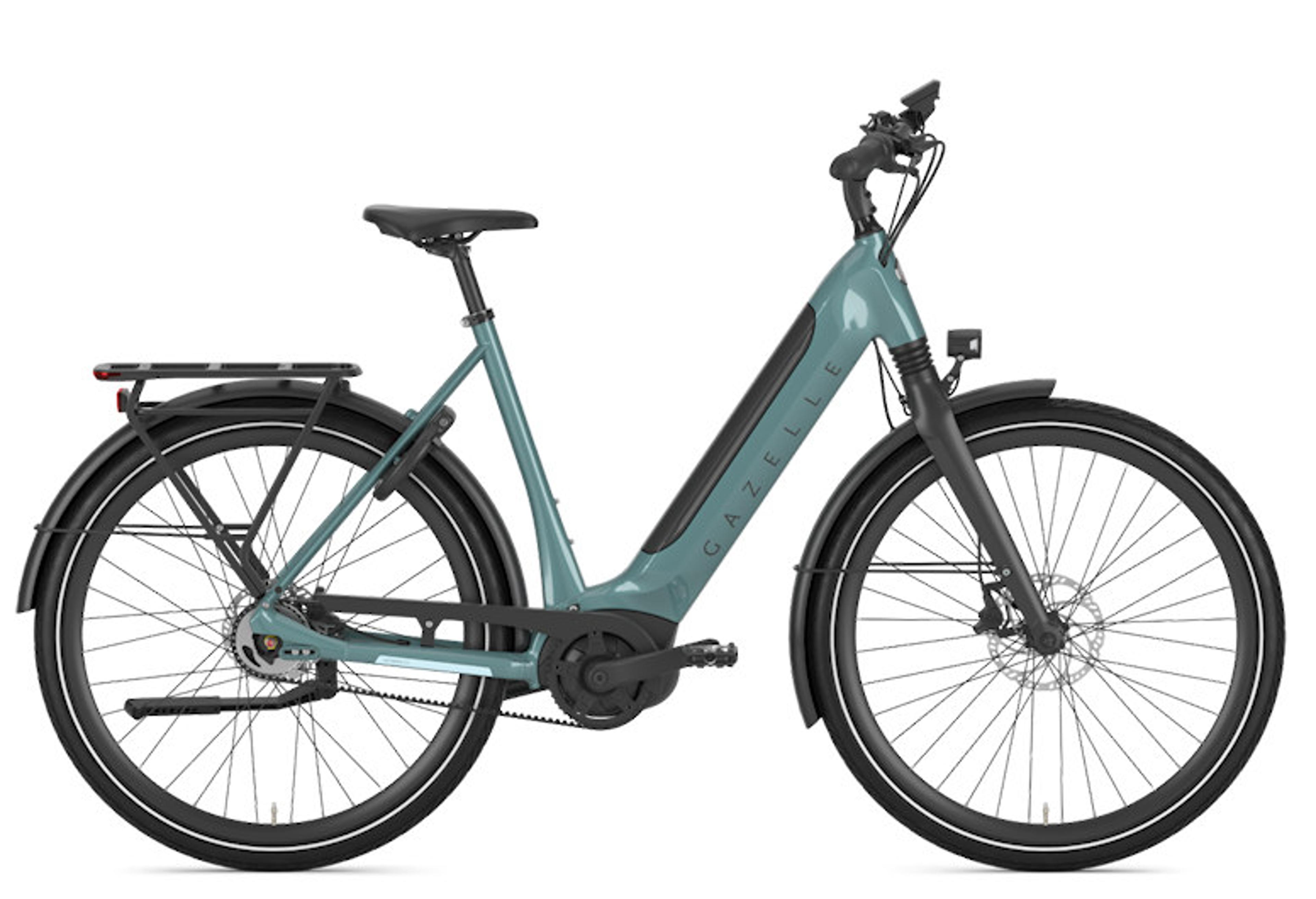 Gazelle Ultimate C5 HMB E-Citybike (blau) 1
