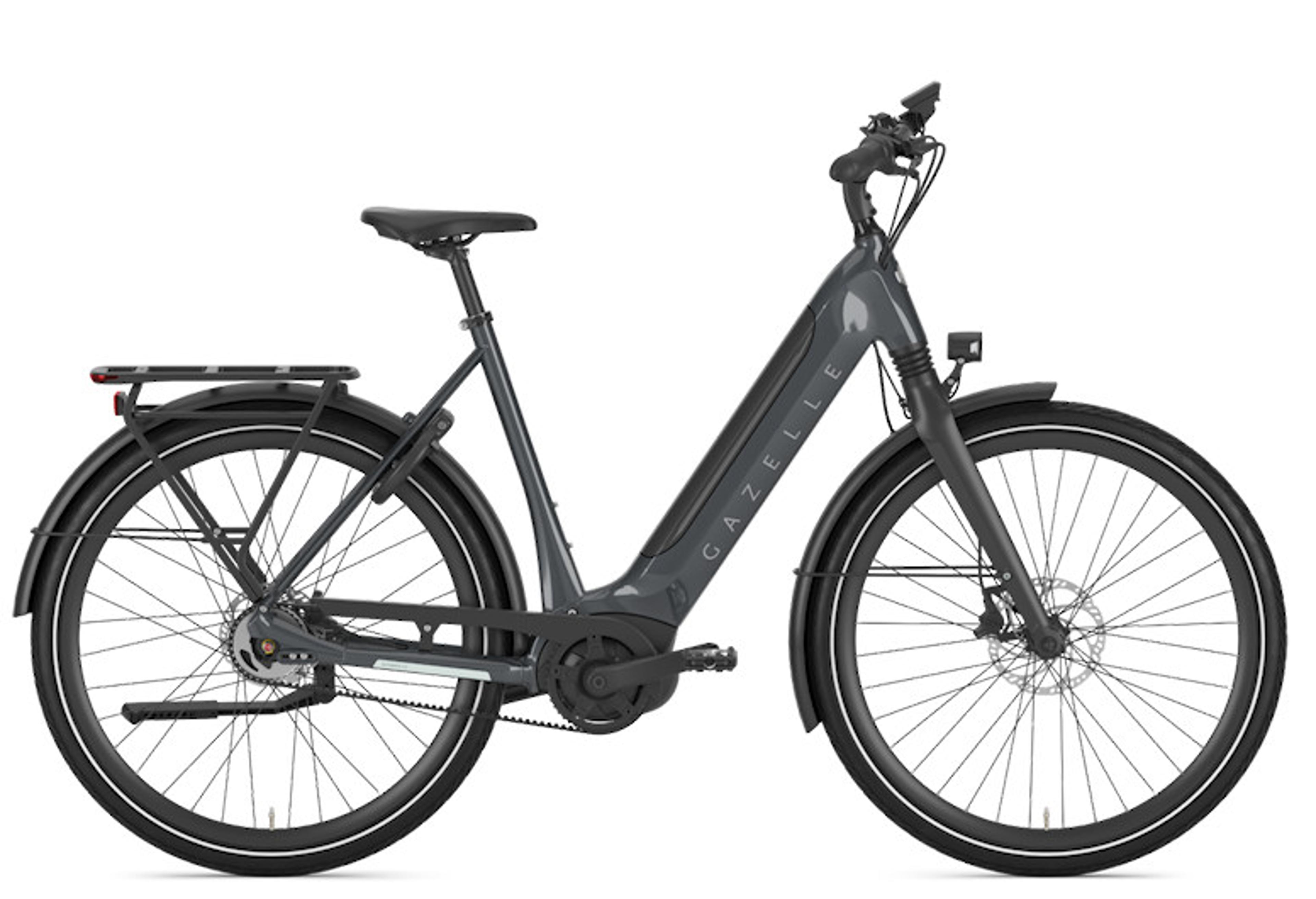 Gazelle Ultimate C5 HMB E-Citybike (grau) 1