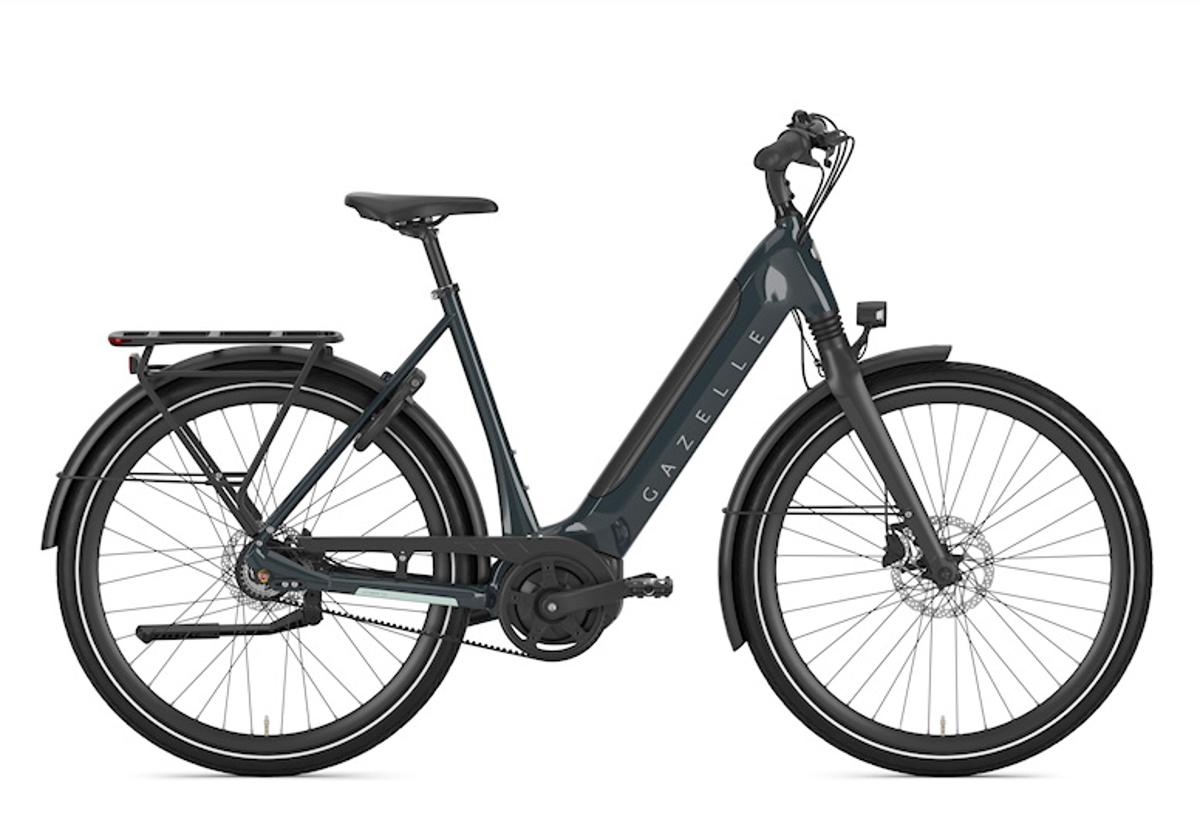 Gazelle Ultimate C8+ HMB Belt E-Citybike (grün) 1