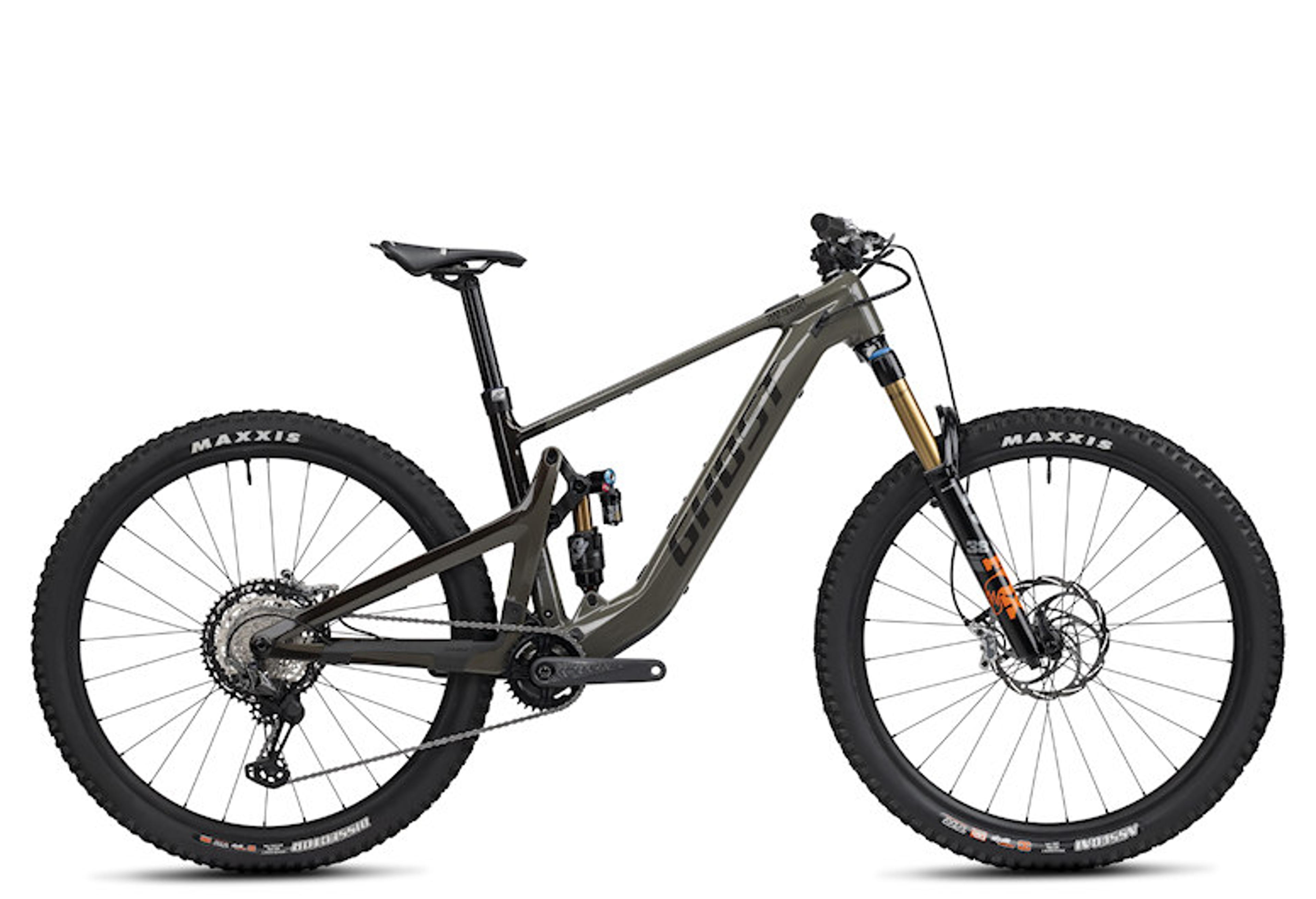 GHOST Path Riot CF/LC Full Party E-Mountainbike (grau) 1