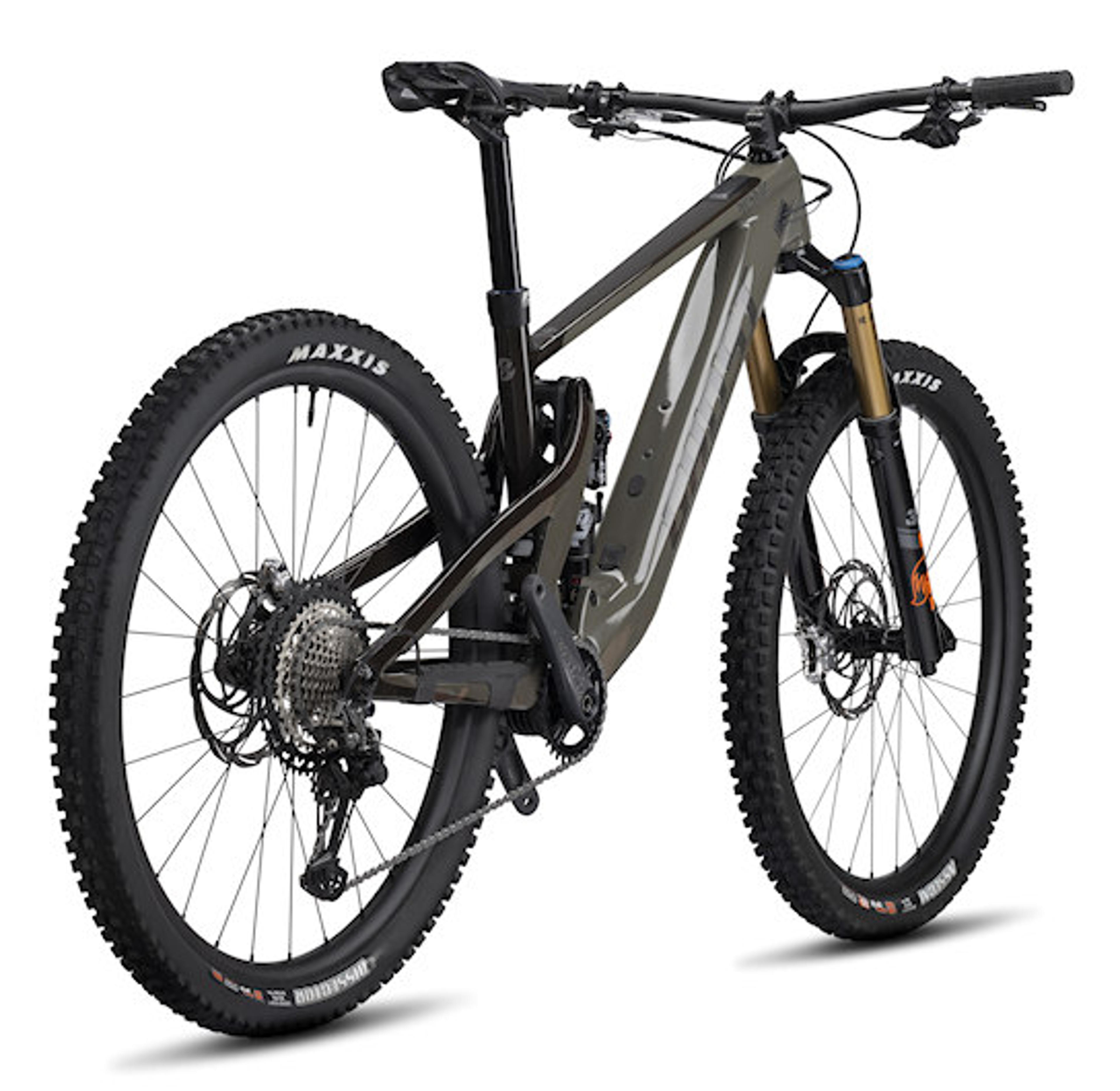 GHOST Path Riot CF/LC Full Party E-Mountainbike (grau) 2
