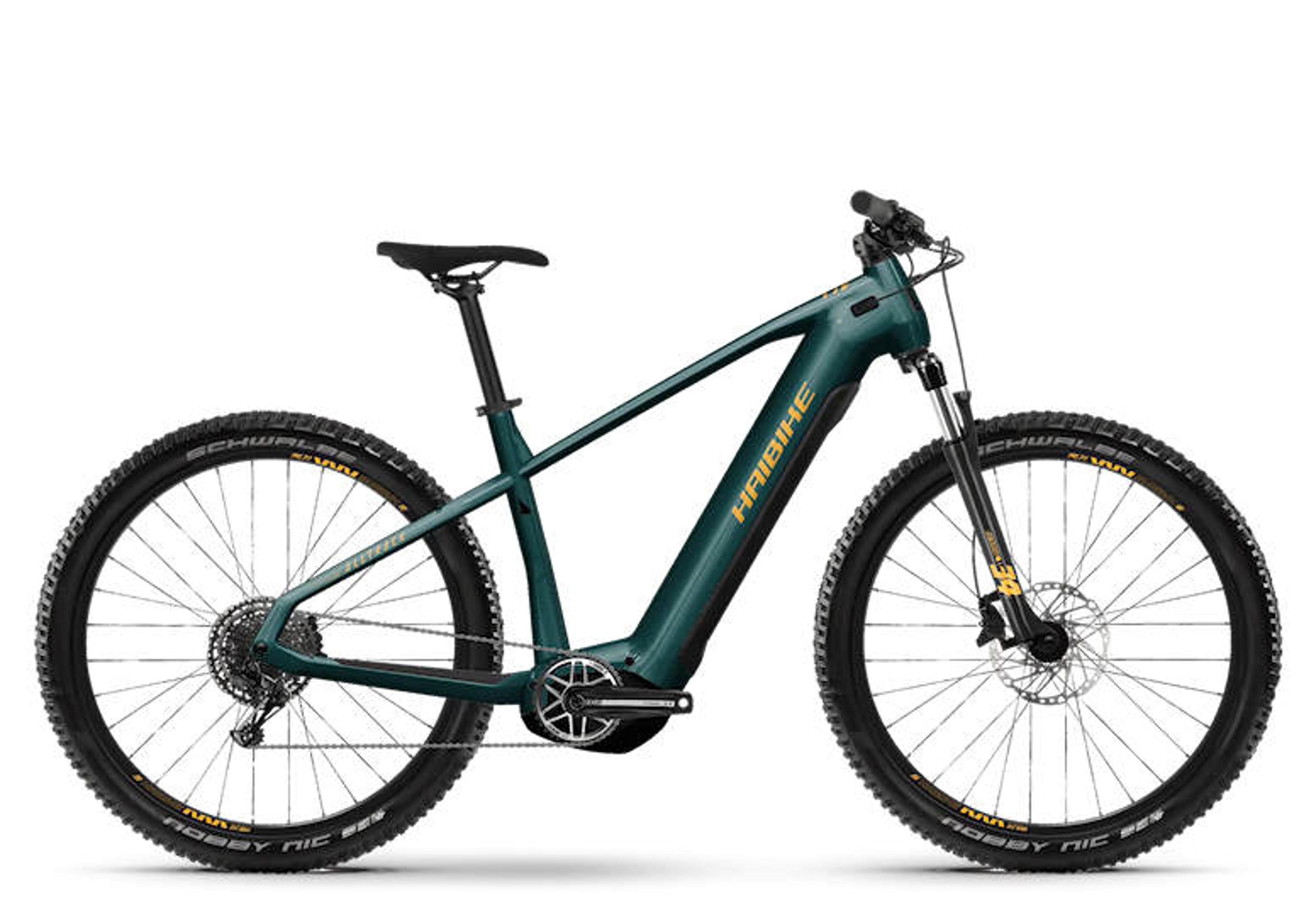 Haibike AllTrack 6 E-Mountainbike (grün) 1