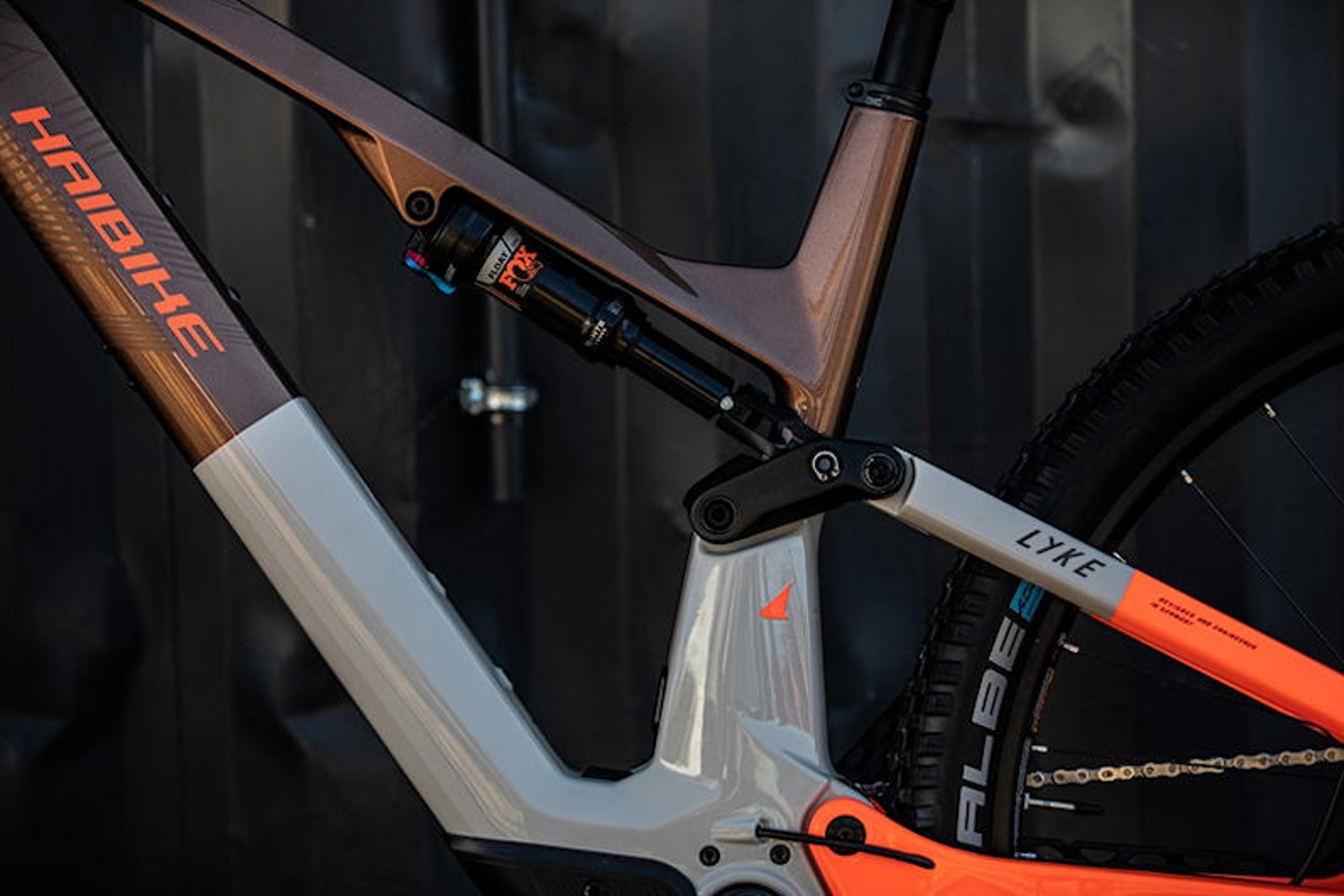 Haibike LYKE CF 10 E-Mountainbike (braun) 5