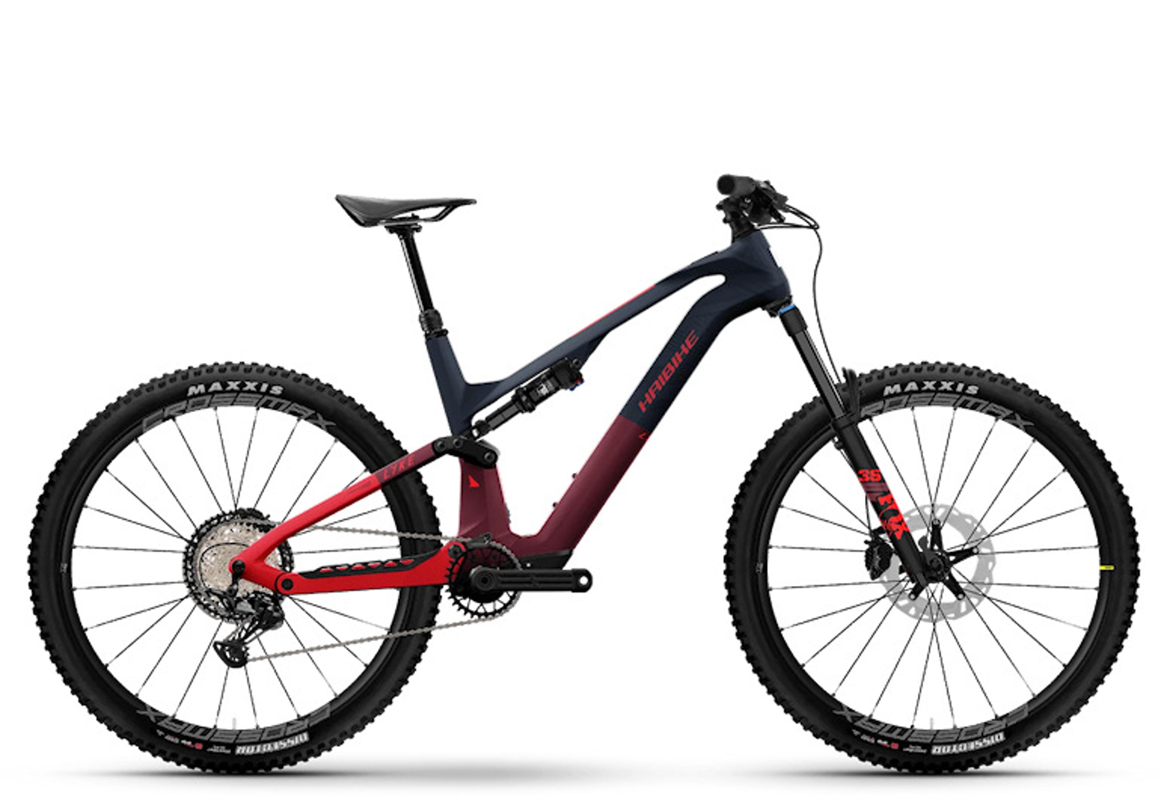 Haibike LYKE CF 11 E-Mountainbike (blau) 1