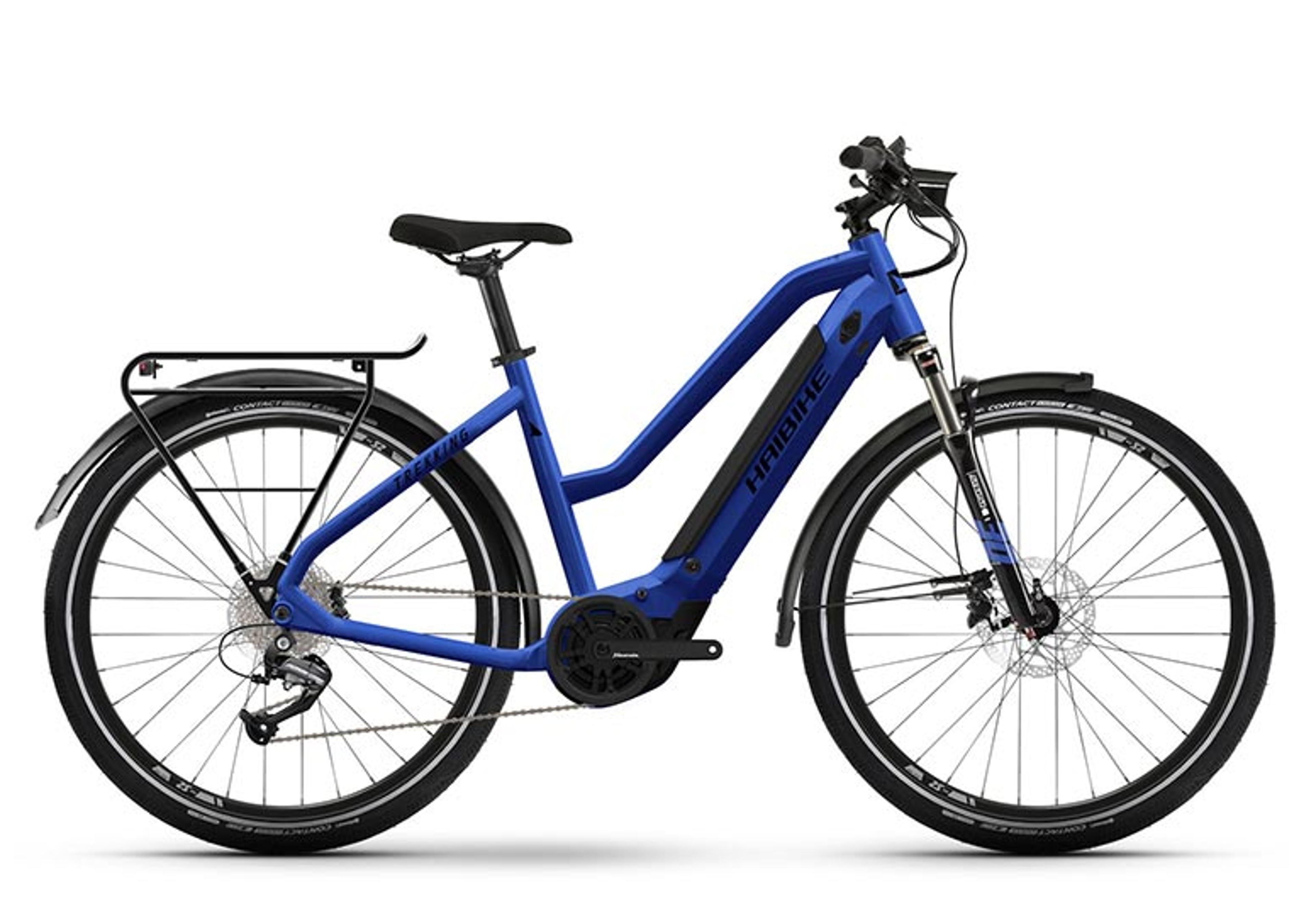 Haibike Trekking 4 E-Trekkingbike (blau) 1