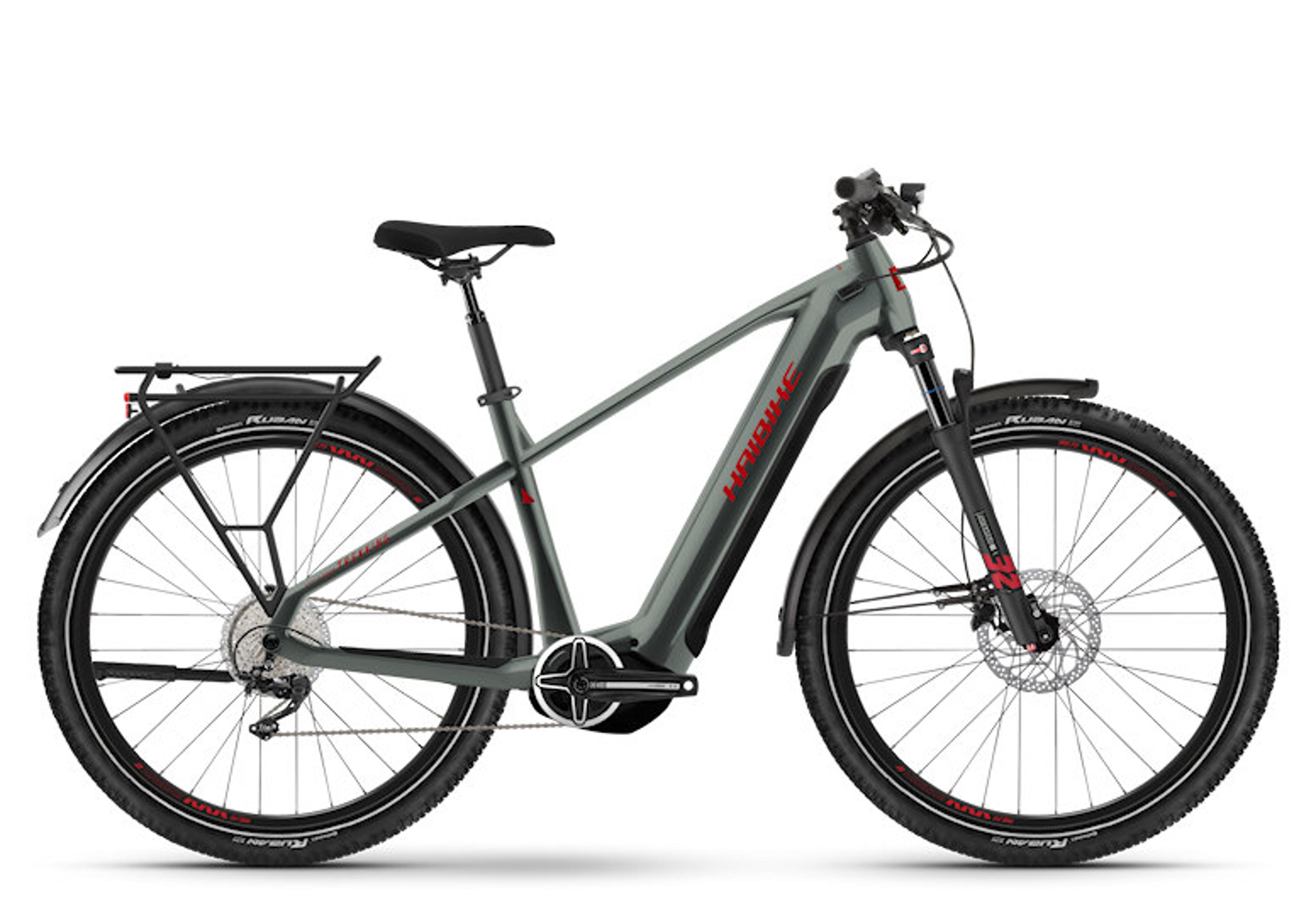 Haibike Trekking 5 E-Trekkingbike (grün) 1