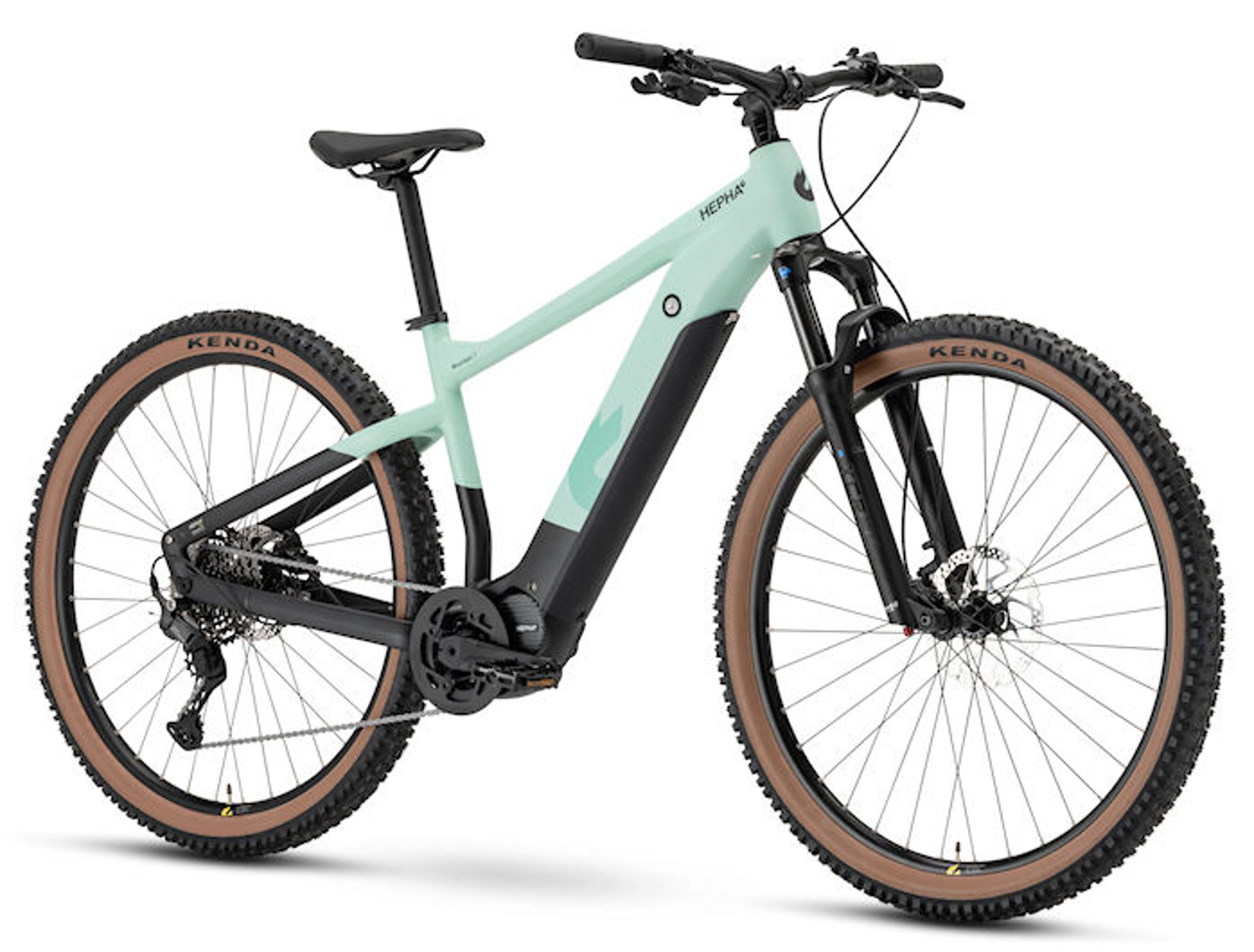 HEPHA Mountain 7 Performance E-Mountainbike (grün) 2