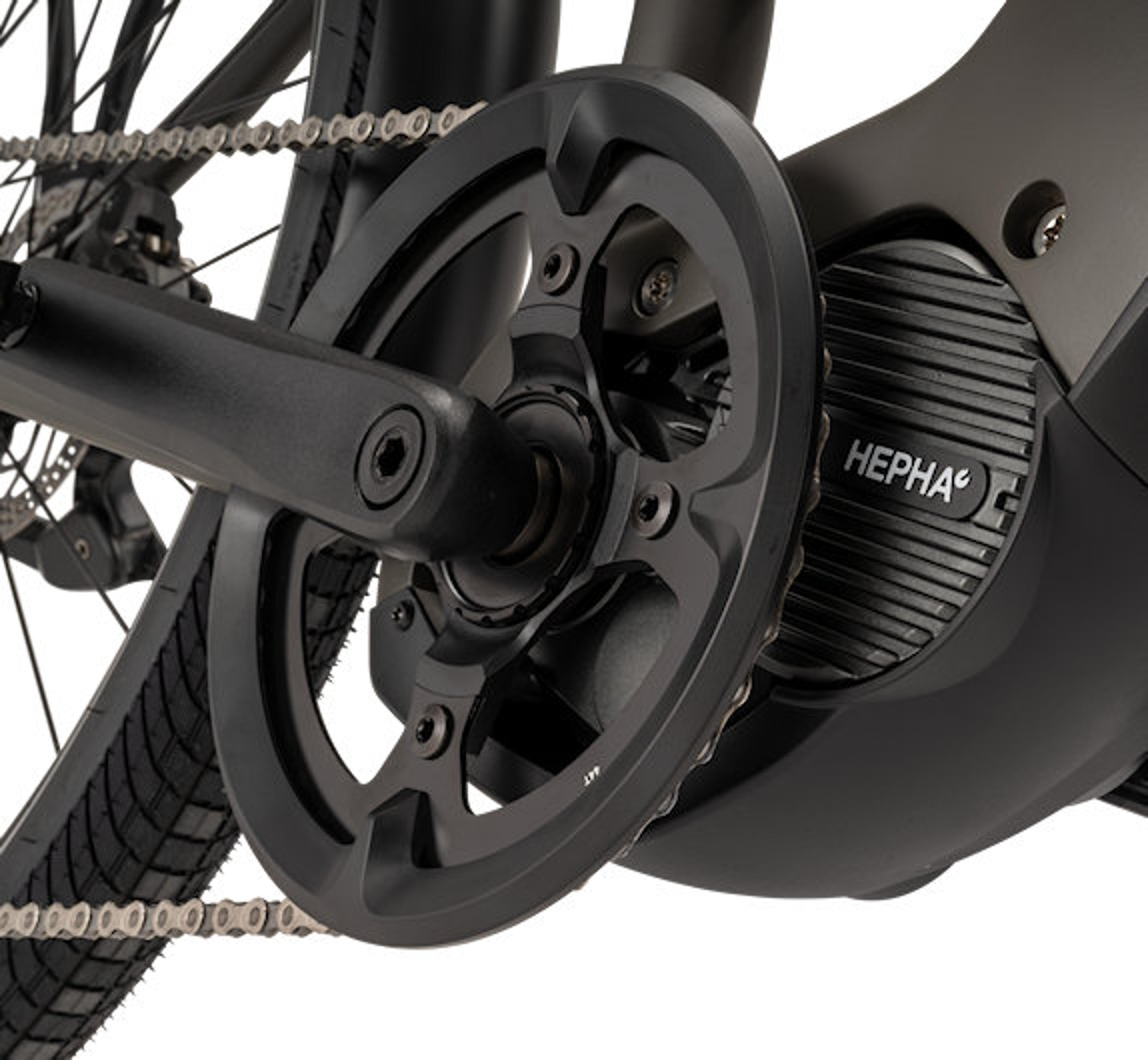 HEPHA Trekking 7 Performance E-Trekkingbike (grau) 3