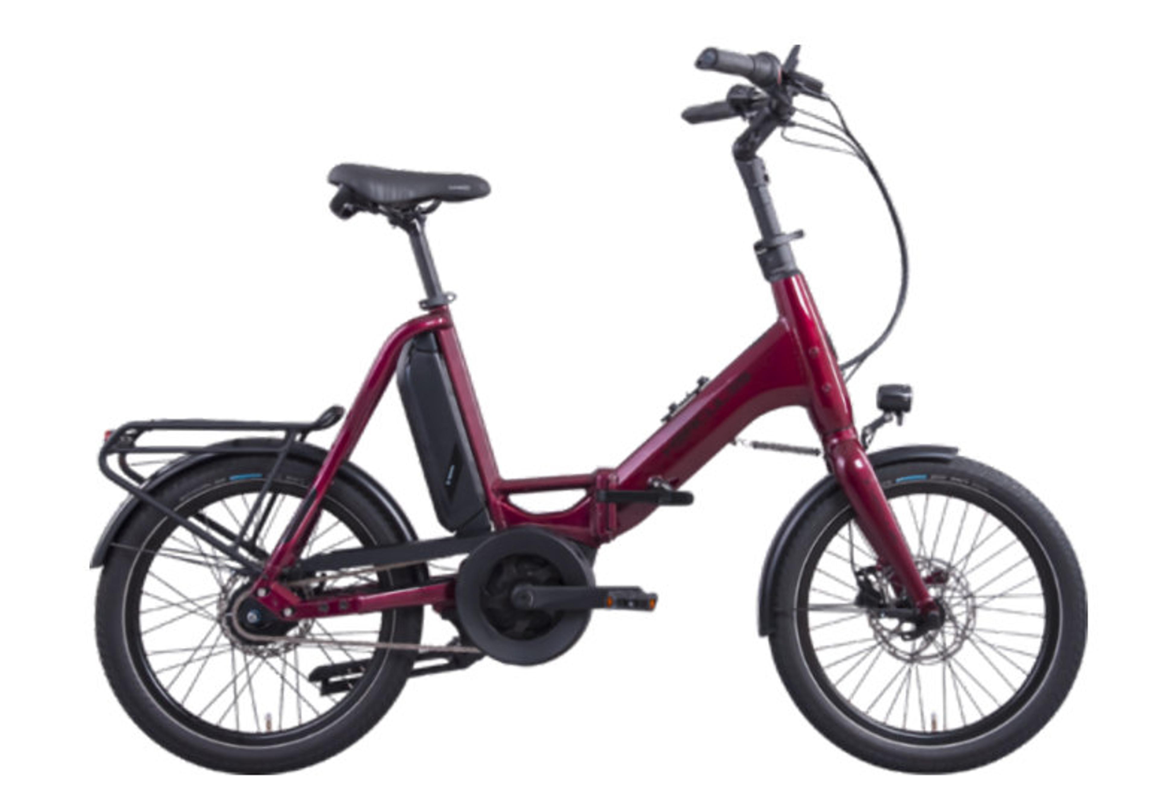 HERCULES Rob Fold R8+ E-Kompaktrad (rot) 1