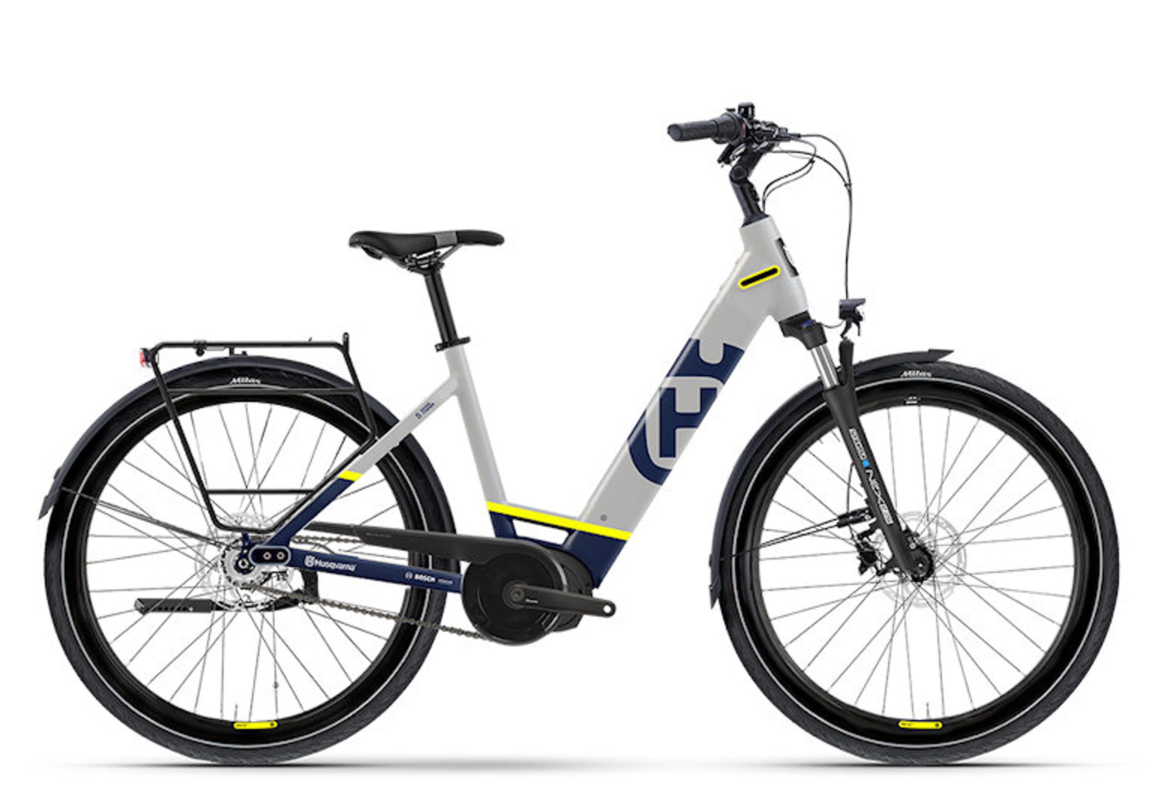 Husqvarna Grand Towner 5 CB E-Citybike (weiss) 1