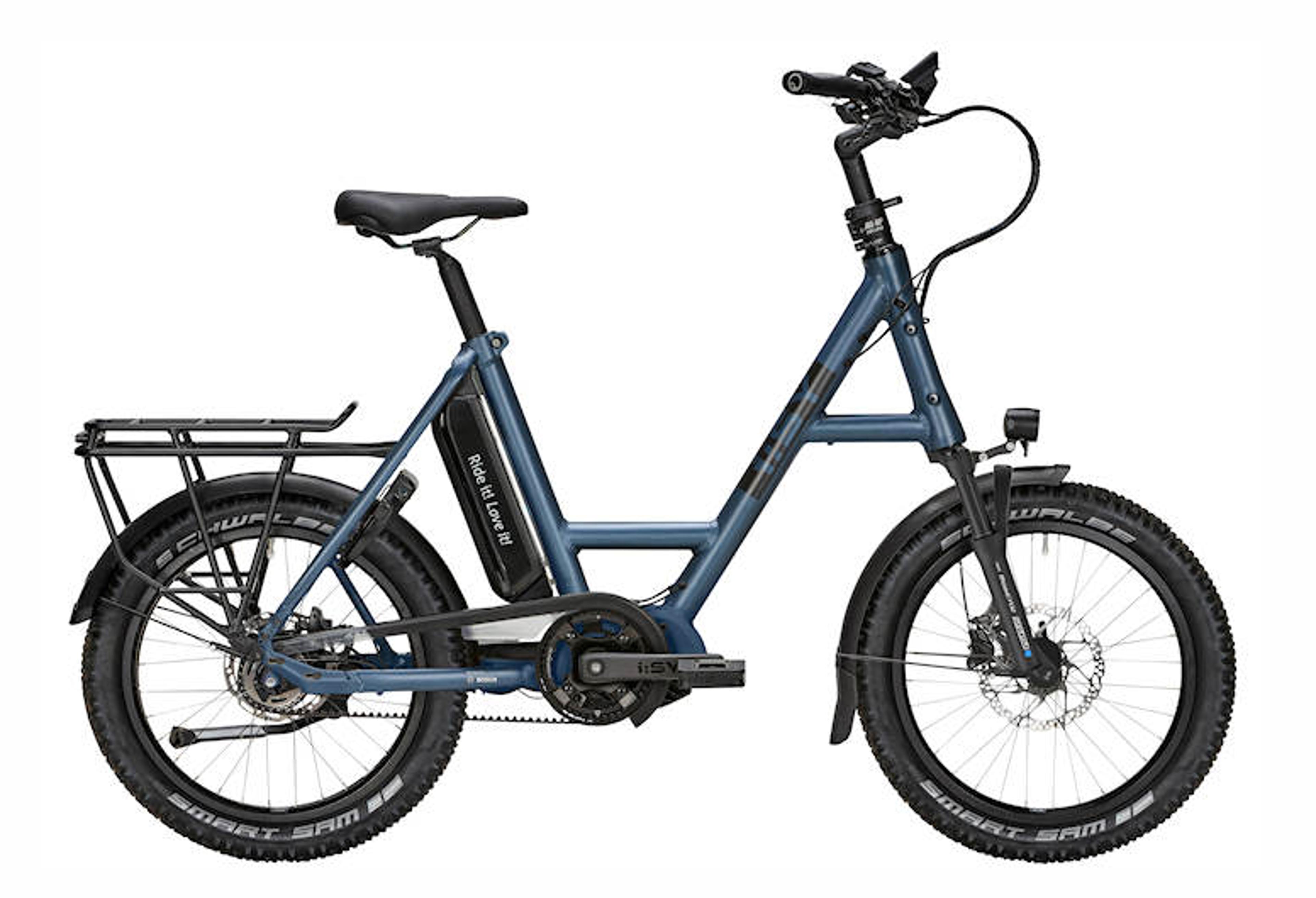 i:SY E5 ZR F Adventure E-Kompaktrad (blau) 1