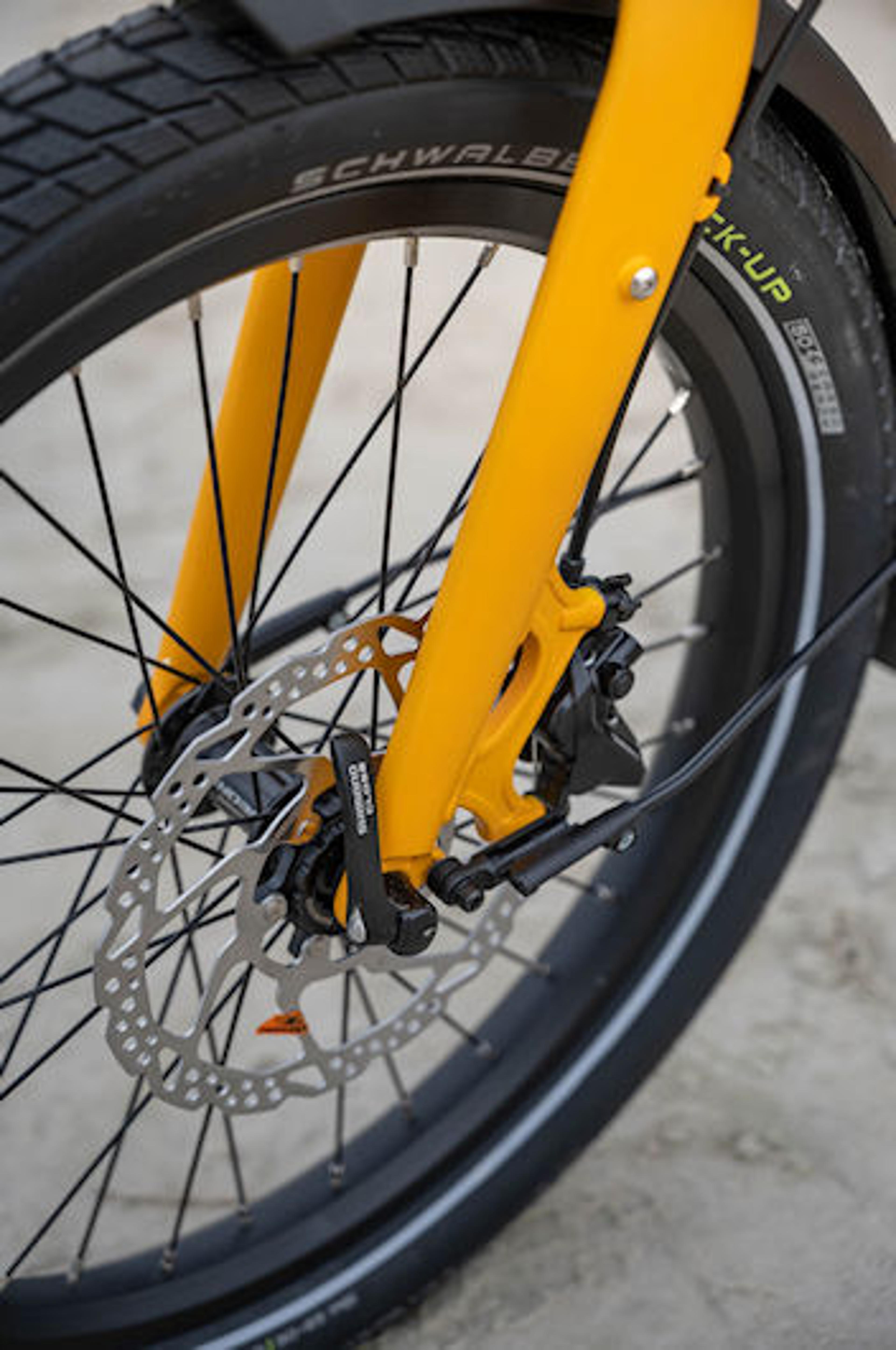 i:SY E5 ZR F CX E-Kompaktrad (gelb) 5