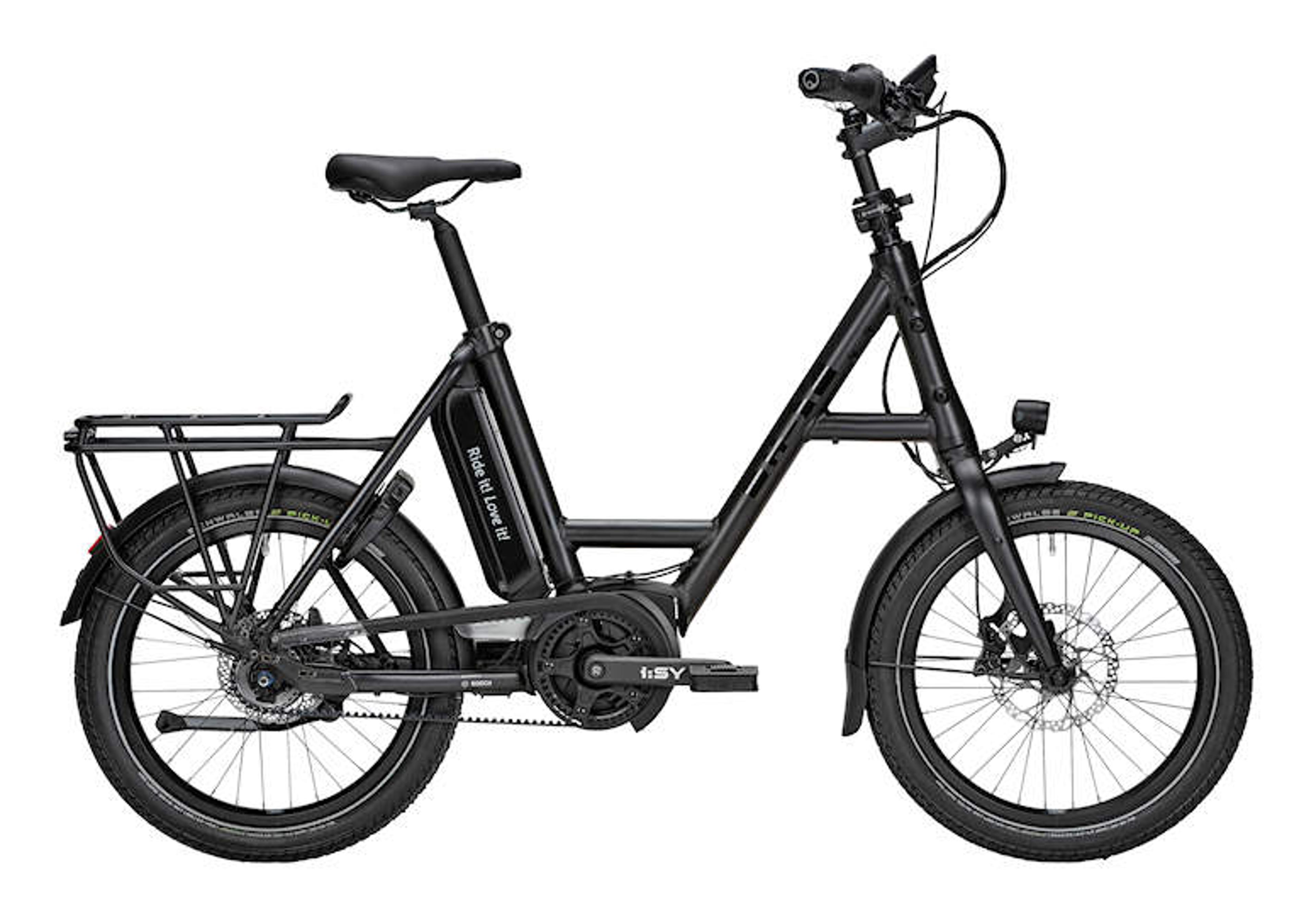 i:SY E5 ZR F CX E-Kompaktrad (schwarz) 1