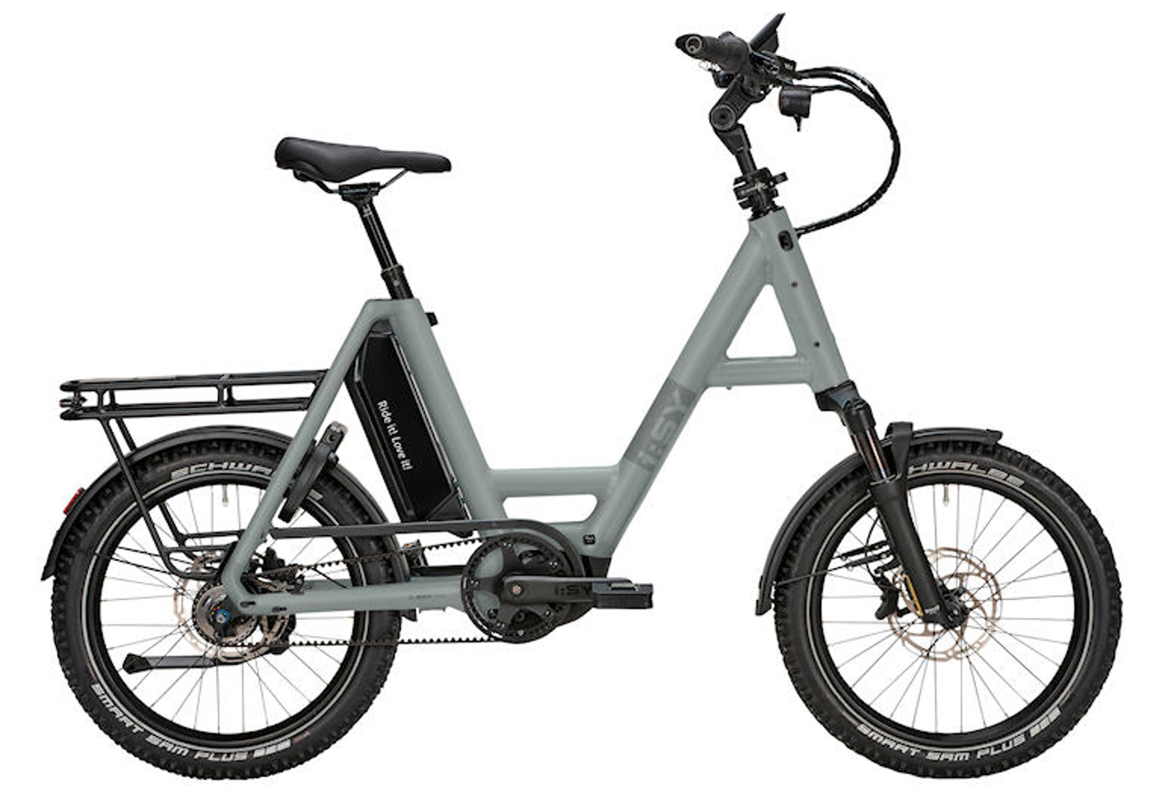 i:SY E5 ZR F CX Adventure E-Kompaktrad (grau) 1