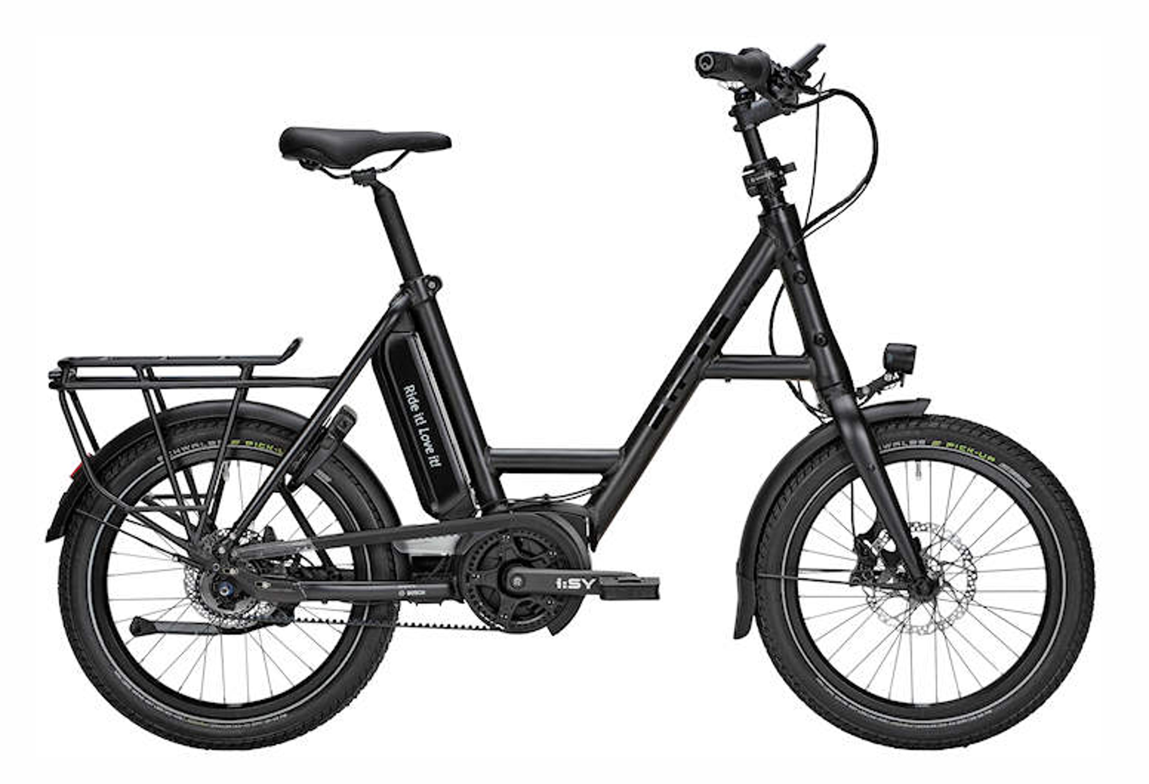 i:SY E5 ZR RT E-Kompaktrad (schwarz) 1