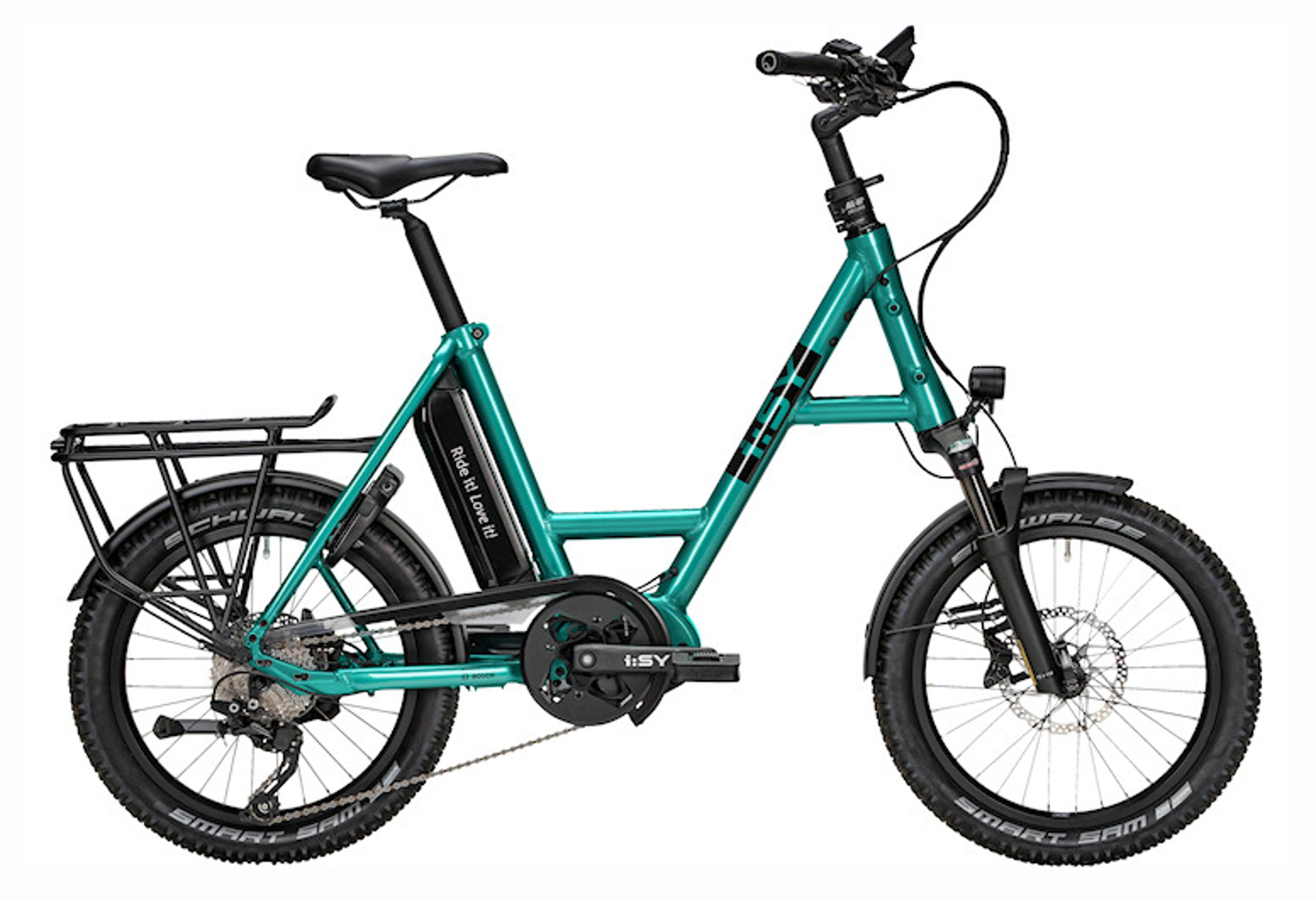 i:SY S10 Adventure E-Kompaktrad (grün) 1