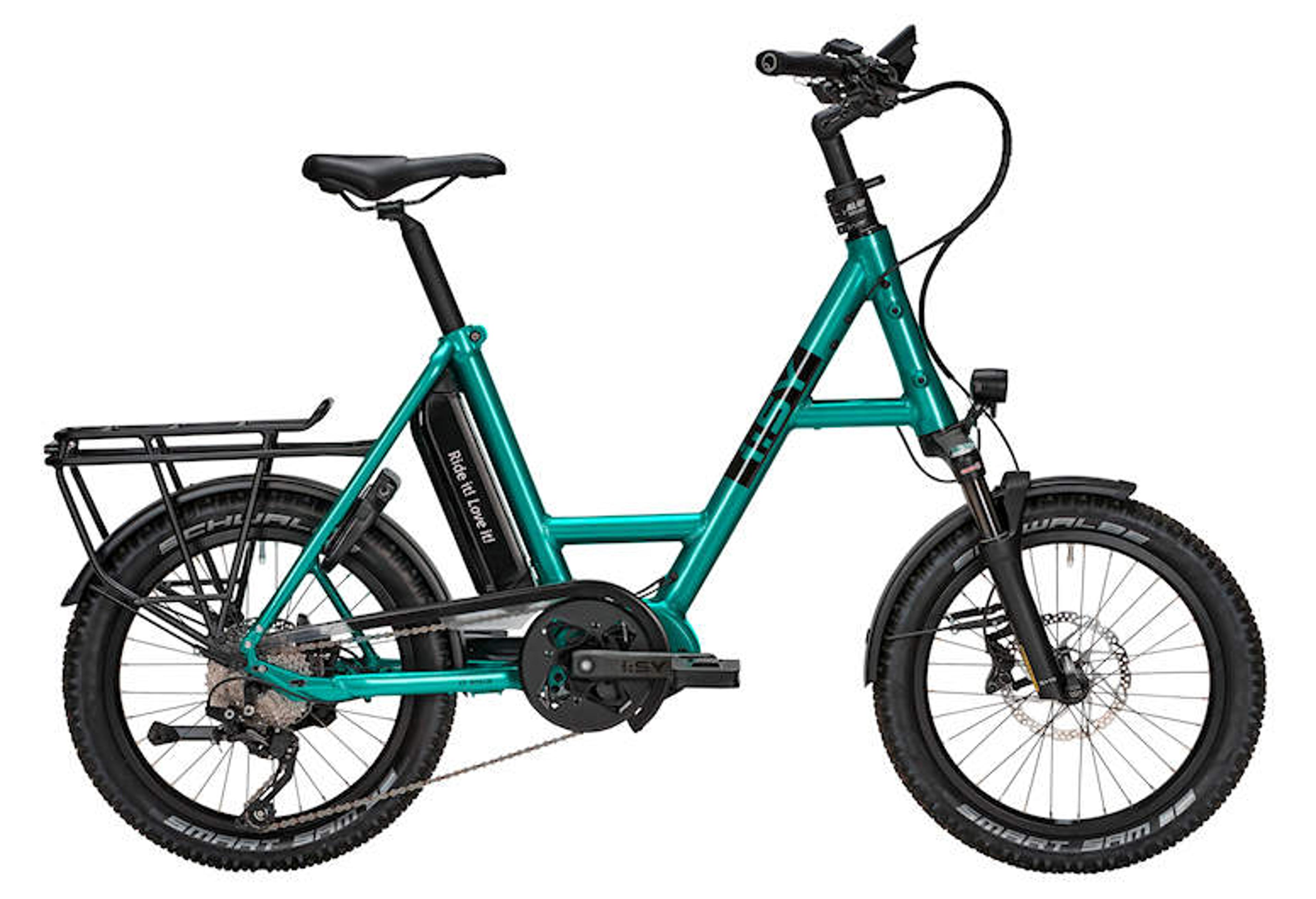 i:SY S10 Adventure E-Kompaktrad (grün) 1