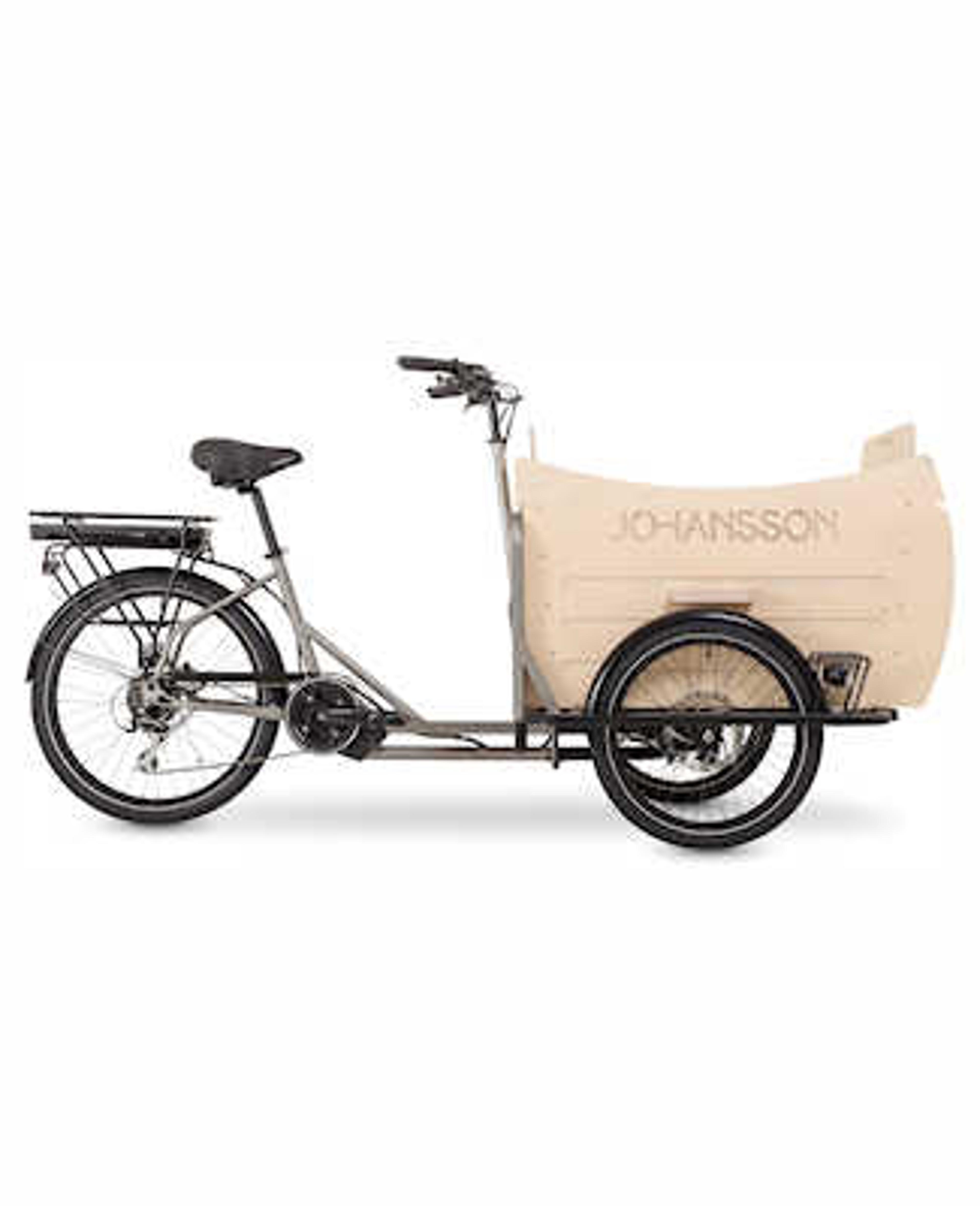 Johansson Fiete Vario 504Wh, Drive S E-Lastenrad (grau) 2