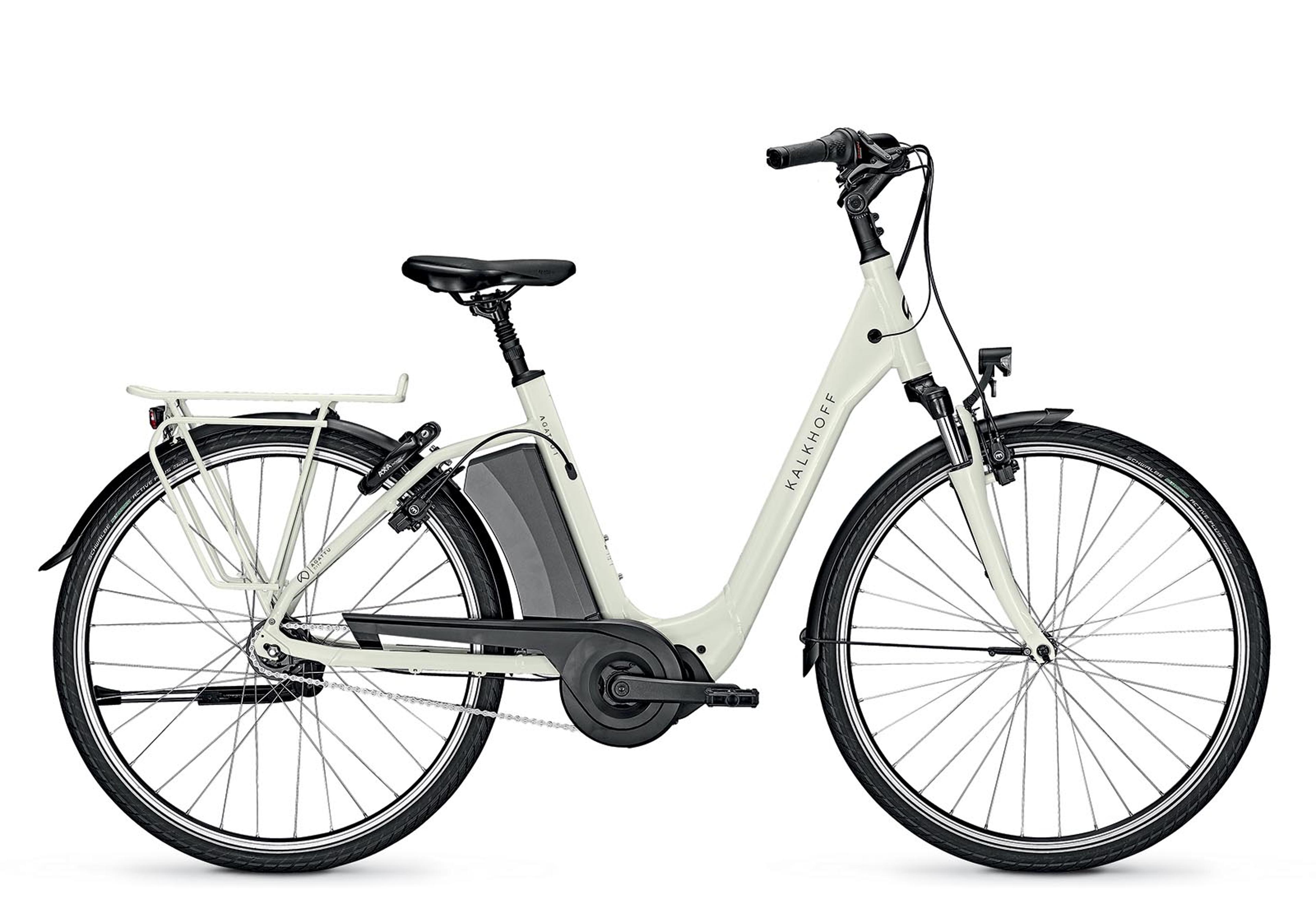 Kalkhoff Agattu 1.S Move Freilauf E-Citybike (weiss) 1