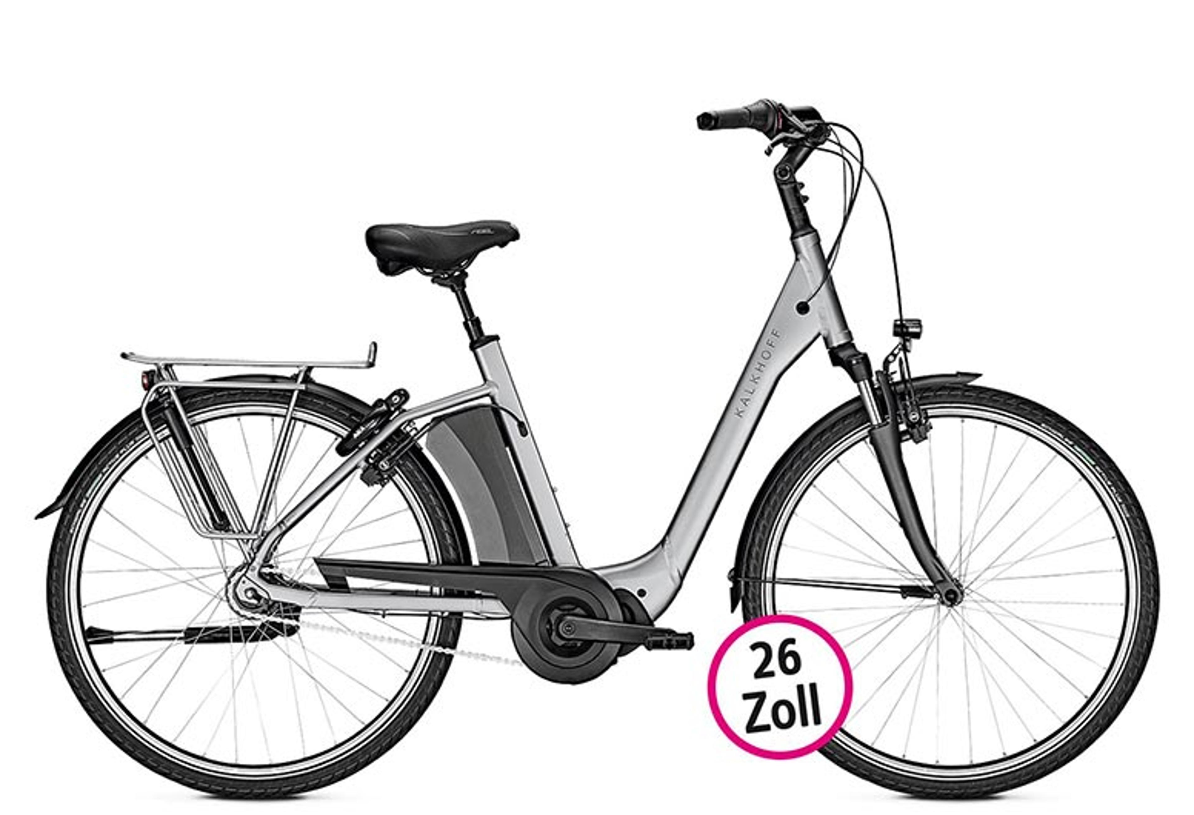 Kalkhoff Agattu 3.S Move E-Citybike (silber) 1