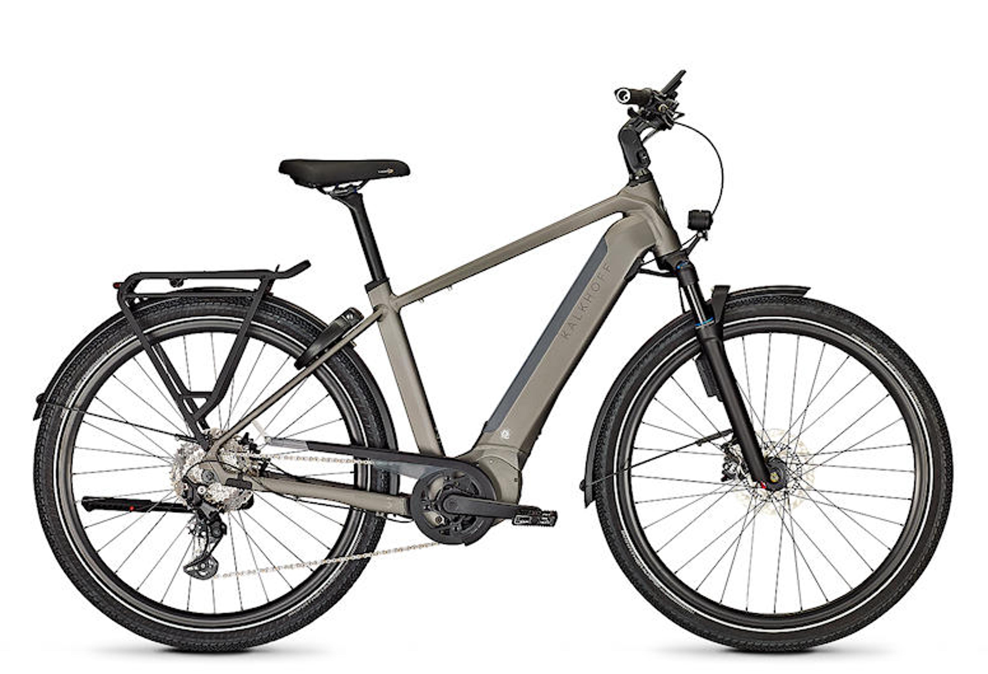 Kalkhoff Endeavour 5.B Advance+ ABS E-Trekkingbike (grau) 1