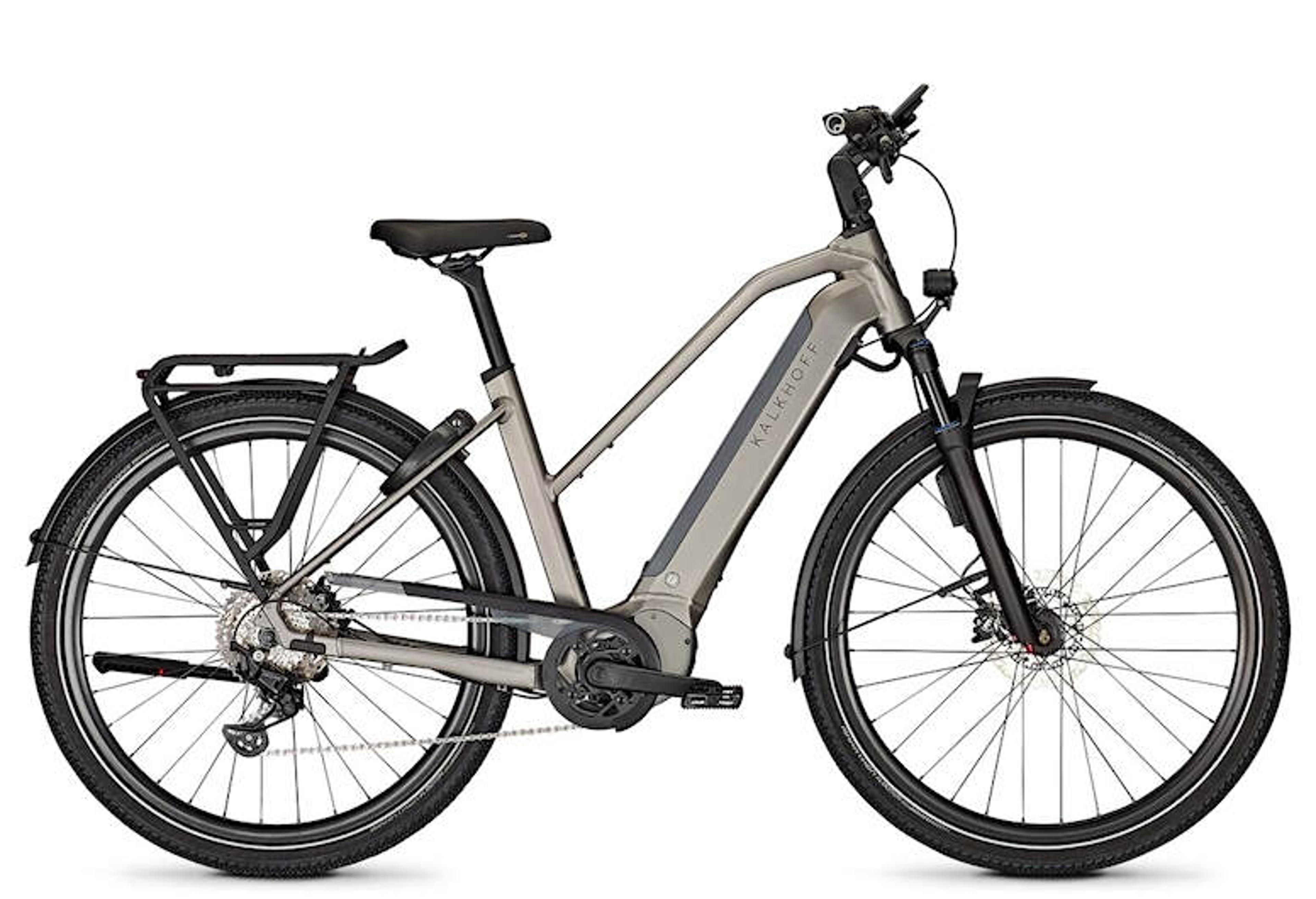 Kalkhoff Endeavour 5.B Advance+ ABS E-Trekkingbike (grau) 1