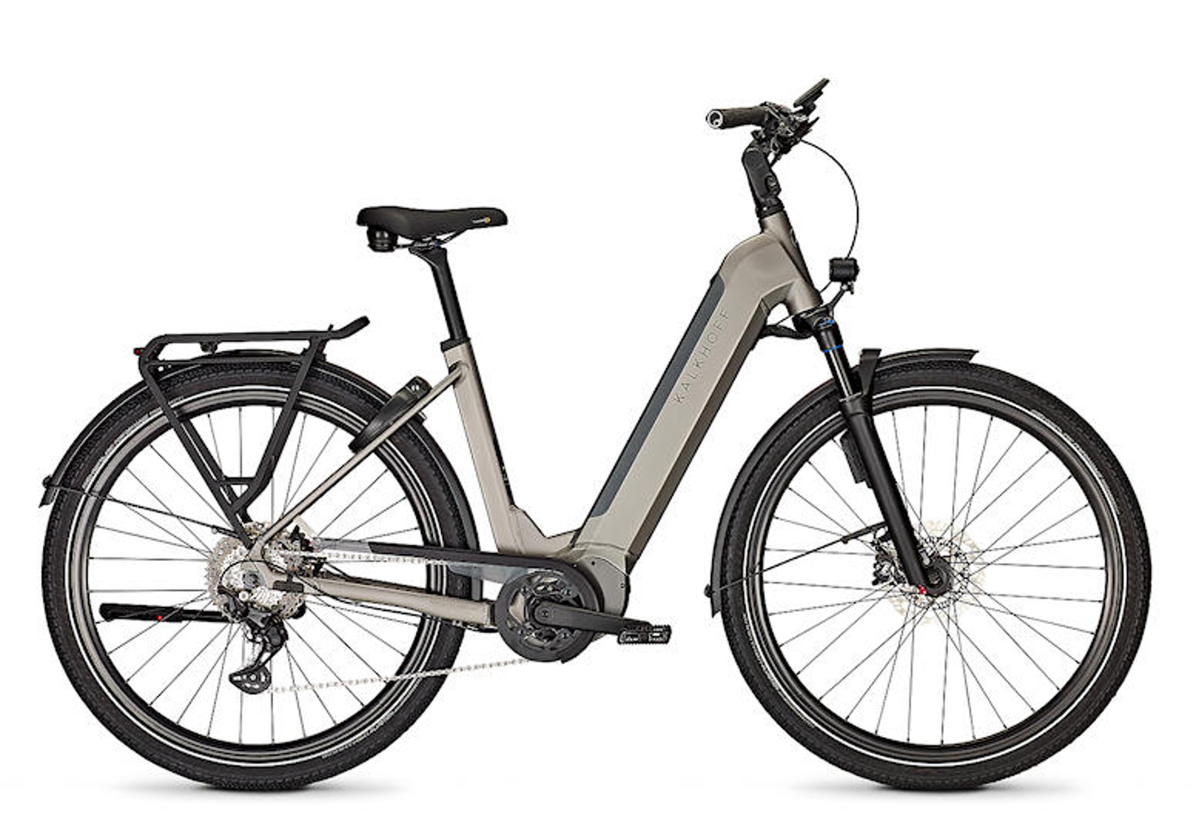 Kalkhoff Endeavour 5.B Advance+ ABS E-Trekkingbike (grau) 1