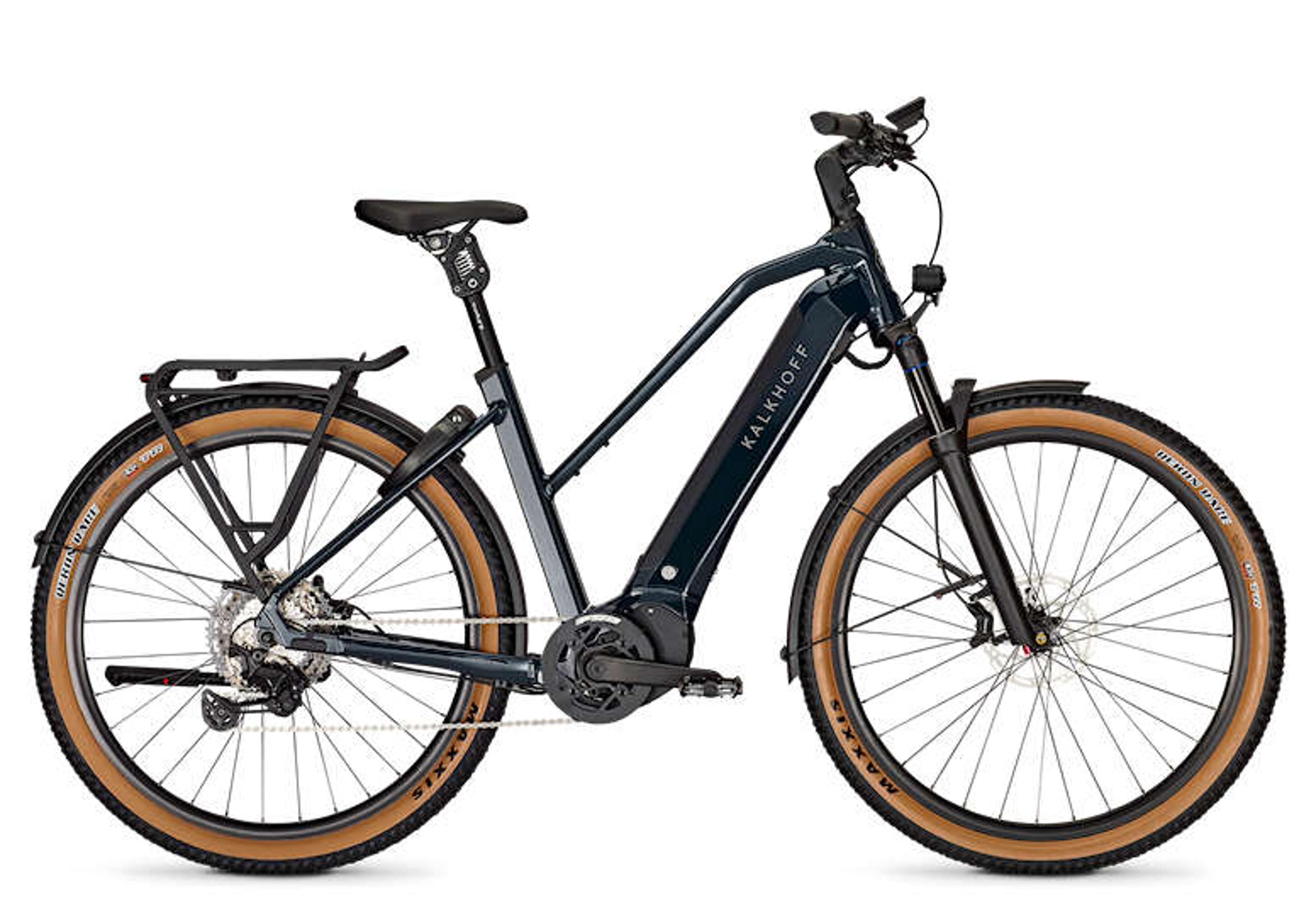Kalkhoff Entice 5 ALTD+ E-Trekkingbike (blau) 1