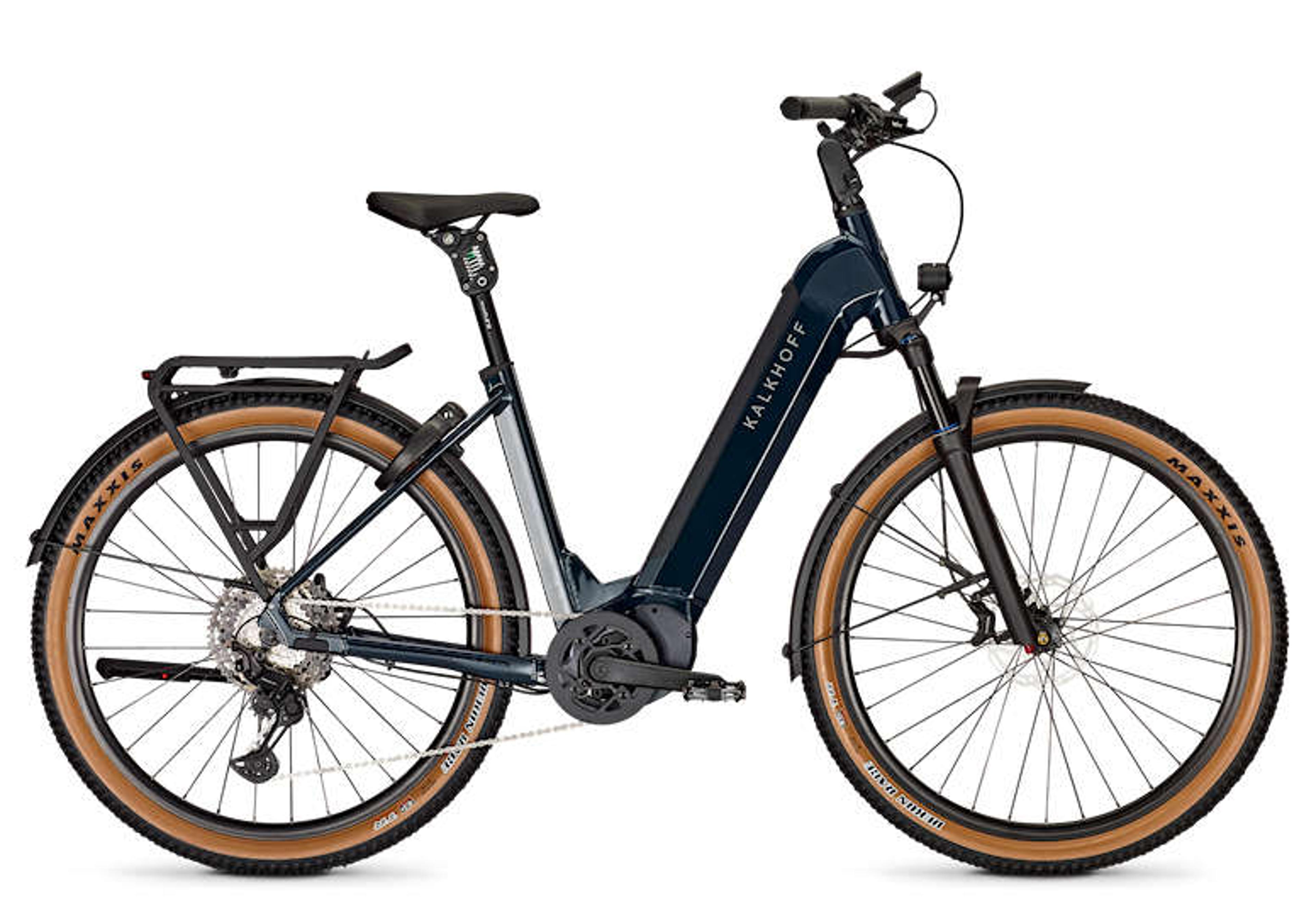 Kalkhoff Entice 5 ALTD+ E-Trekkingbike (blau) 1