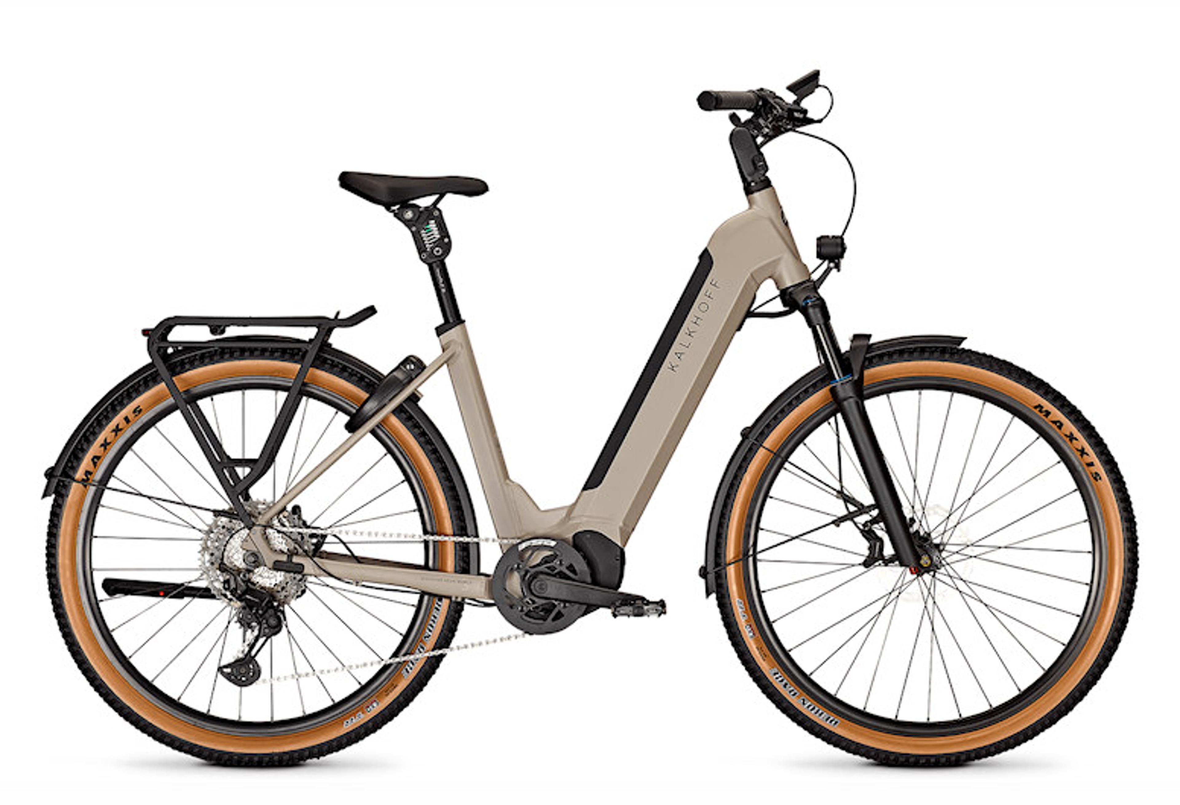 Kalkhoff Entice 5.B Advance+ E-Trekkingbike (grau) 1