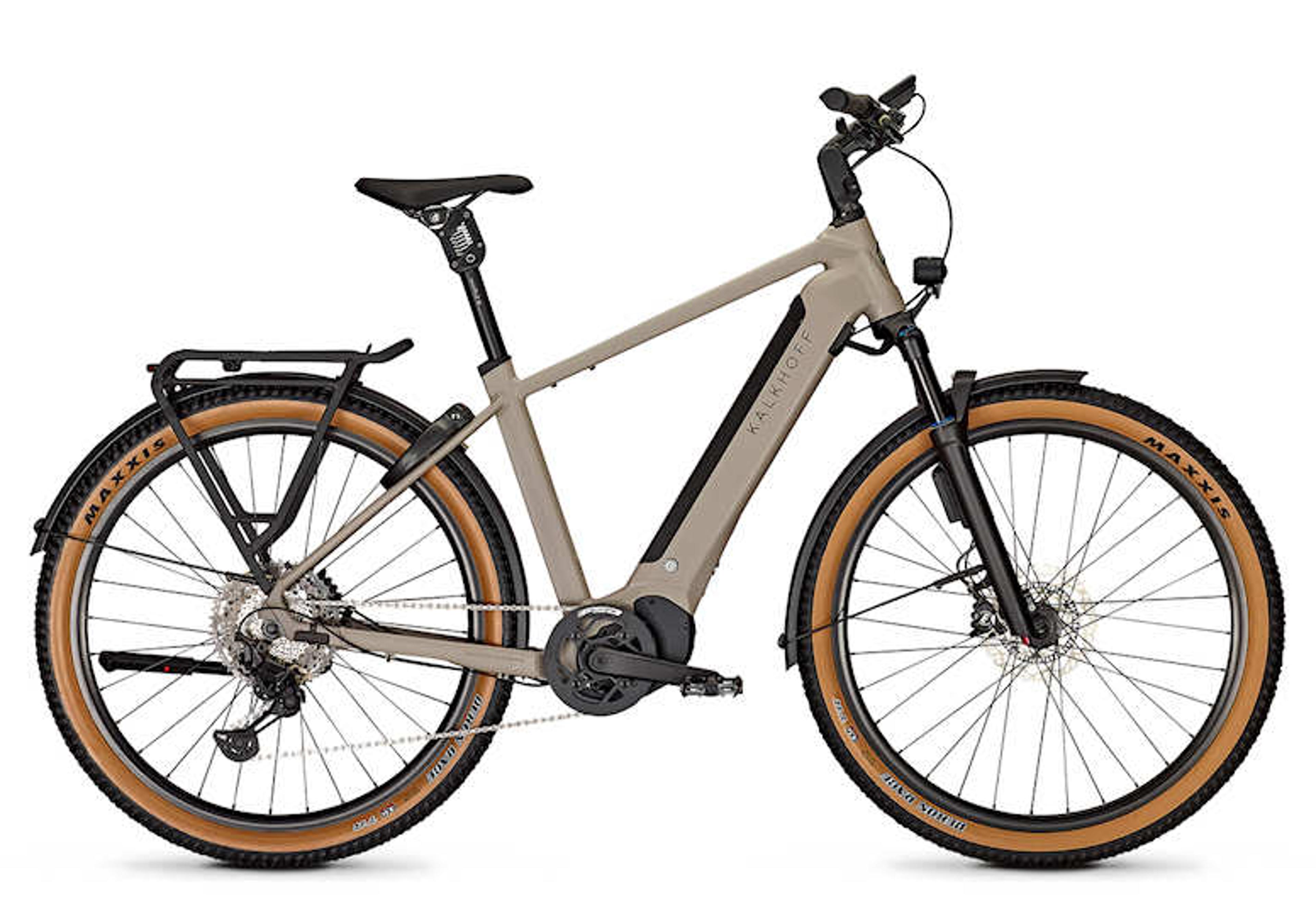 Kalkhoff Entice 5.B Advance+ABS E-Trekkingbike (beige) 1