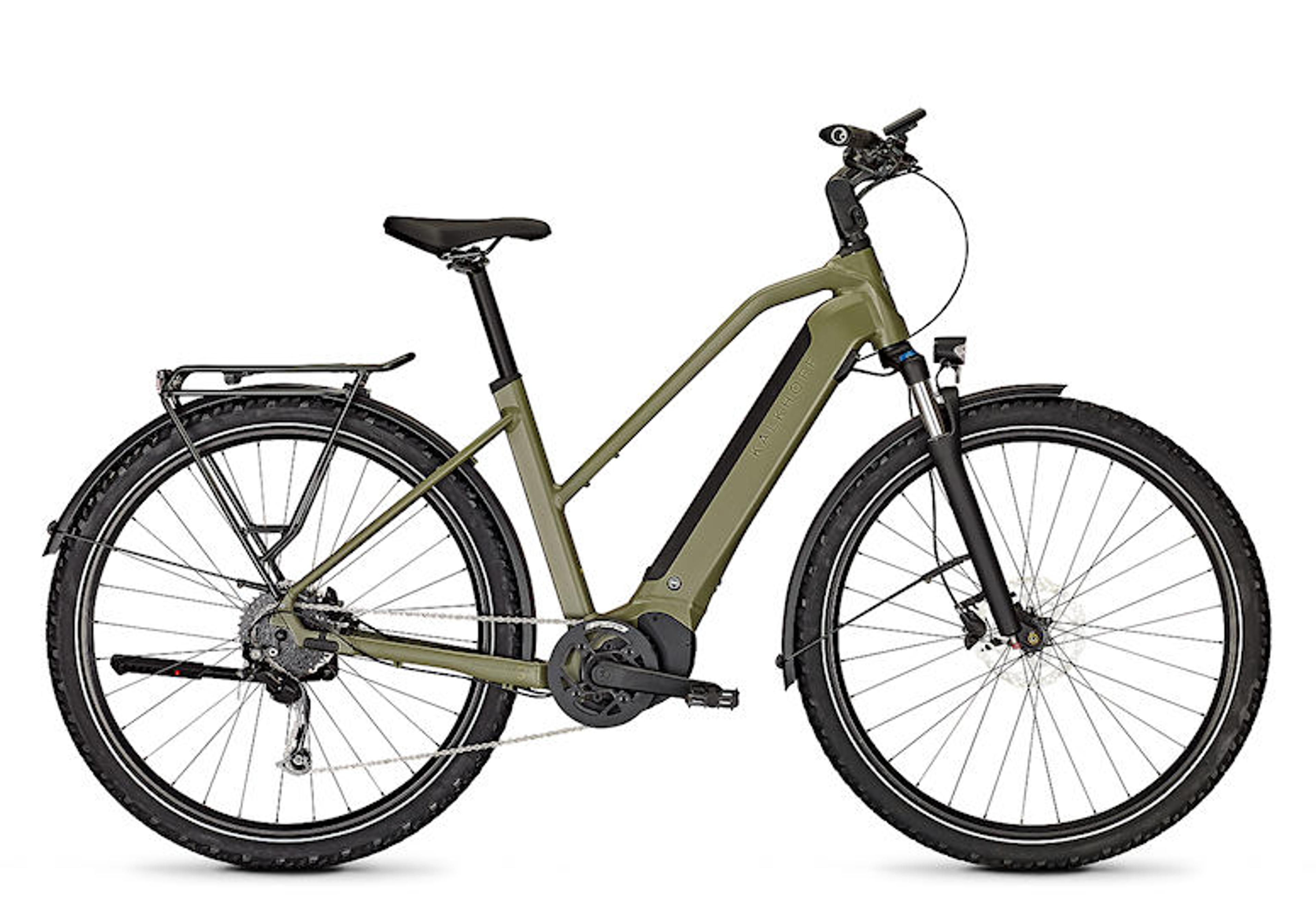 Kalkhoff Entice 5.B Season E-Trekkingbike (grün) 1
