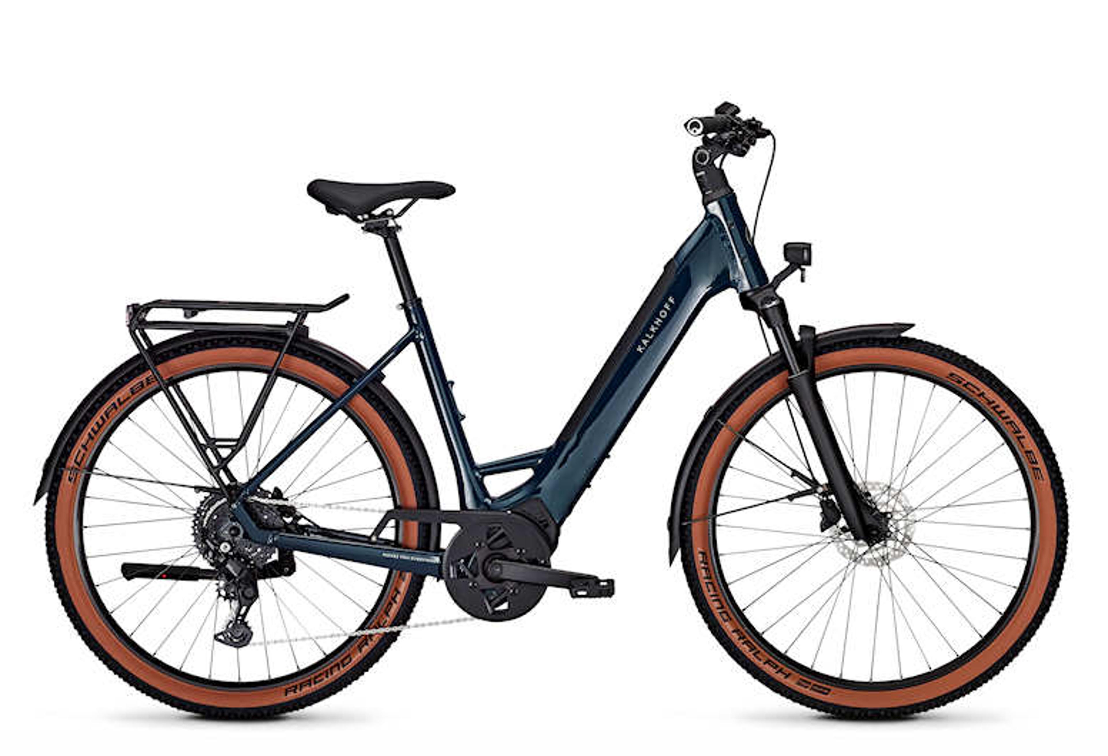 Kalkhoff Entice L Advance E-Trekkingbike (blau) 1