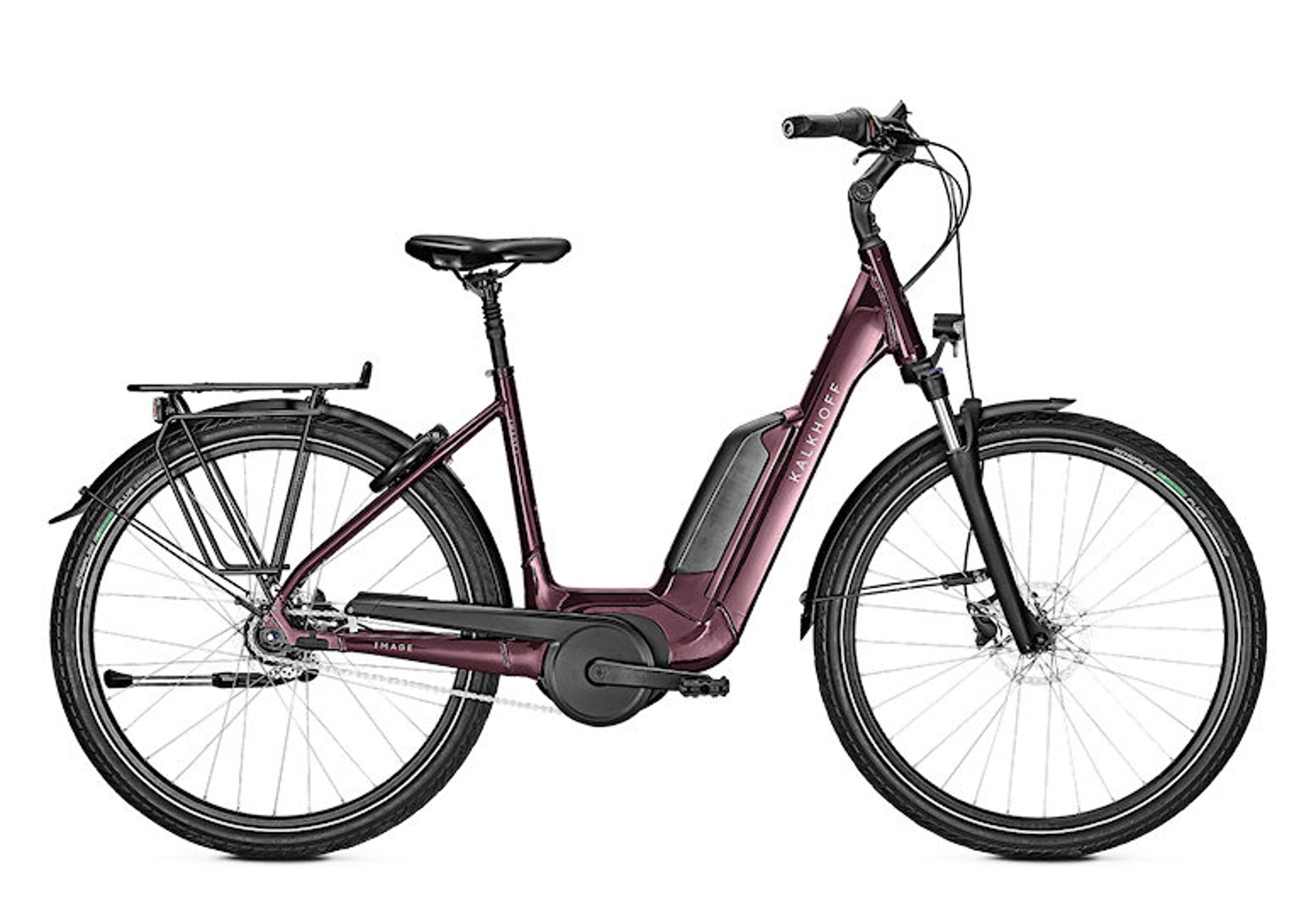 Kalkhoff Image 1.B Advance E-Citybike (rot) 1