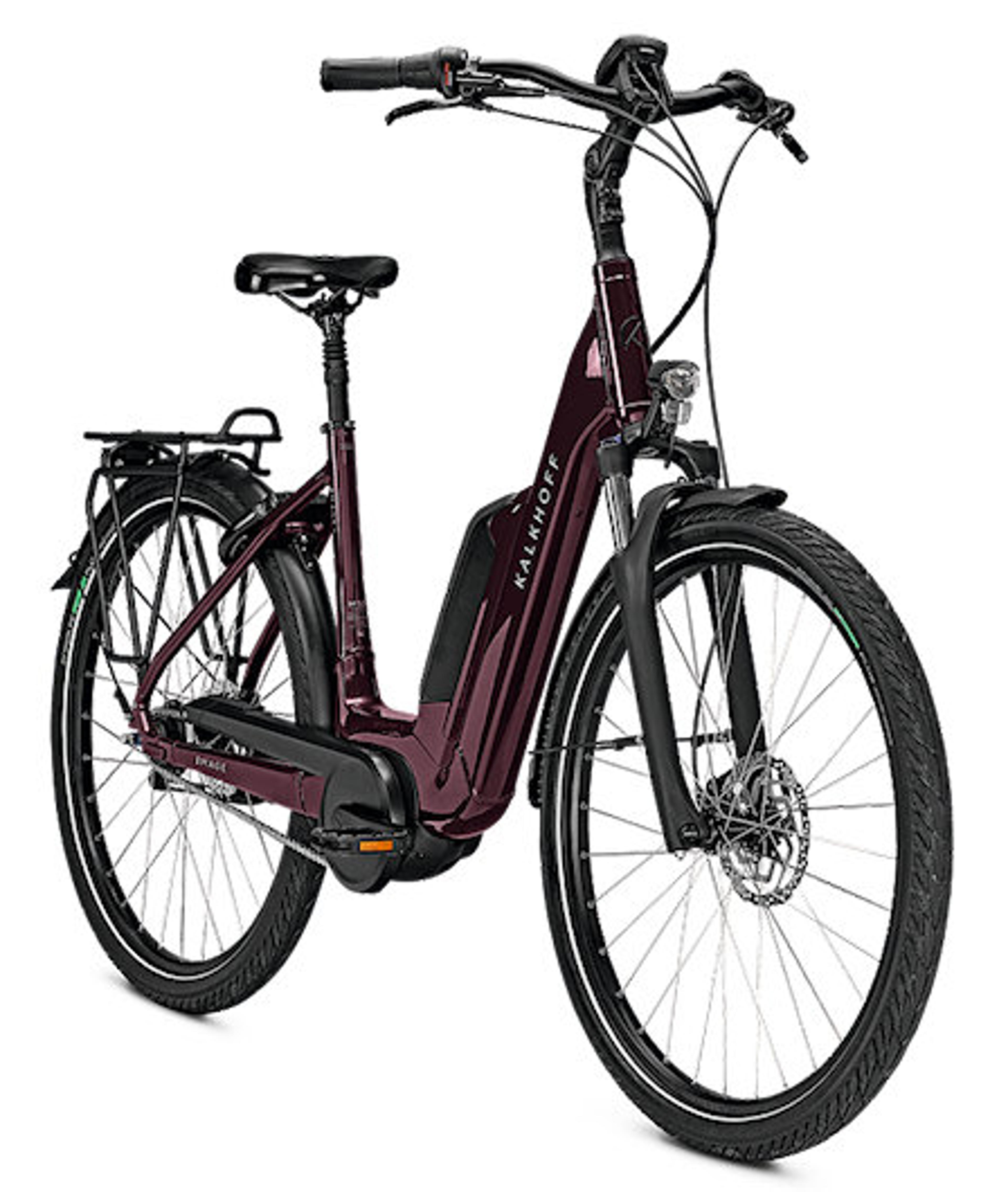 Kalkhoff Image 1.B Advance E-Citybike (rot) 2