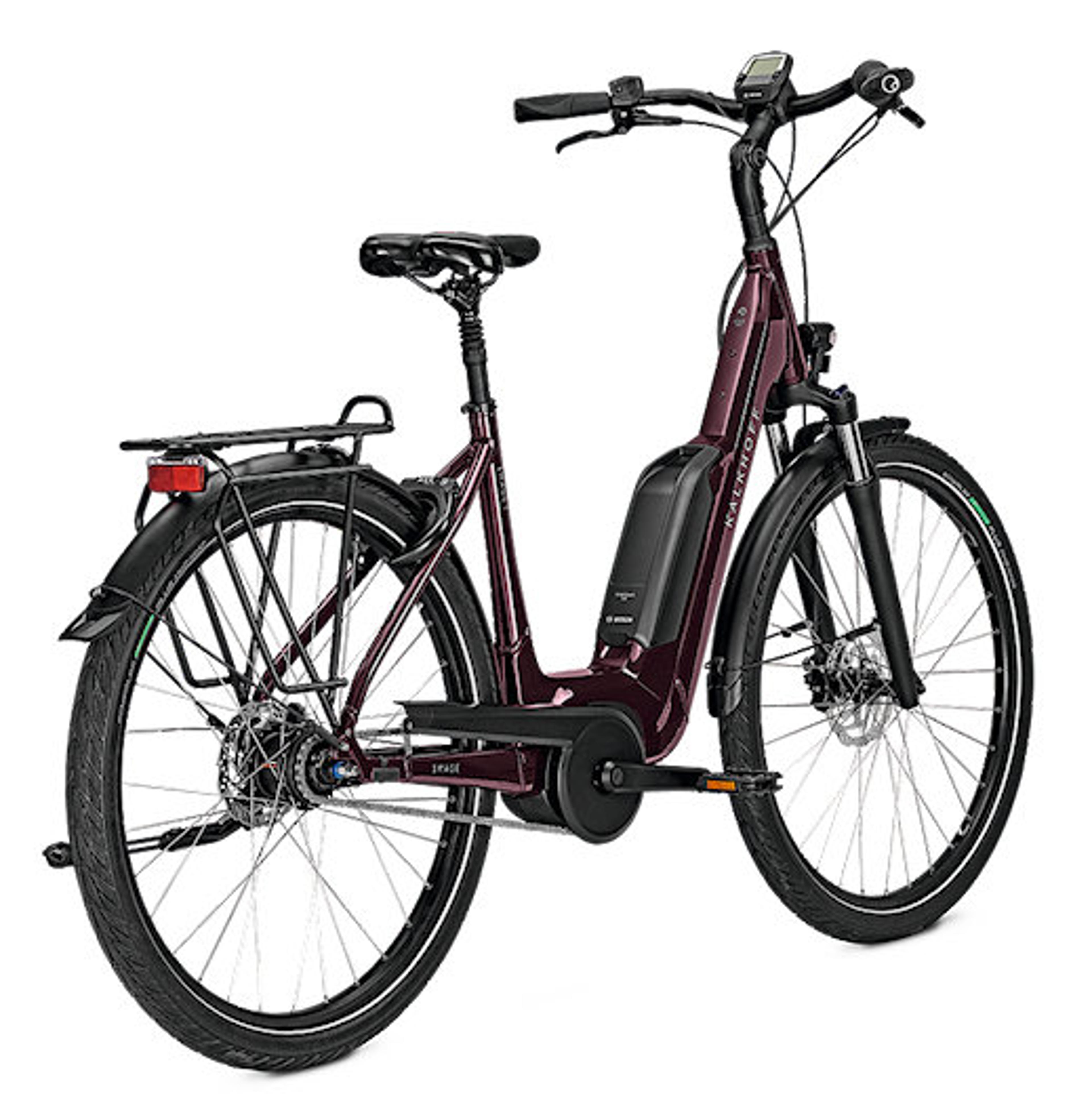 Kalkhoff Image 1.B Advance E-Citybike (rot) 3